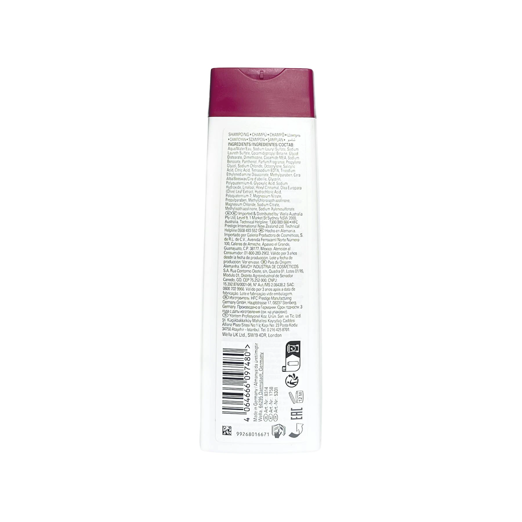 Champú Color Save Wella Sp 250Ml