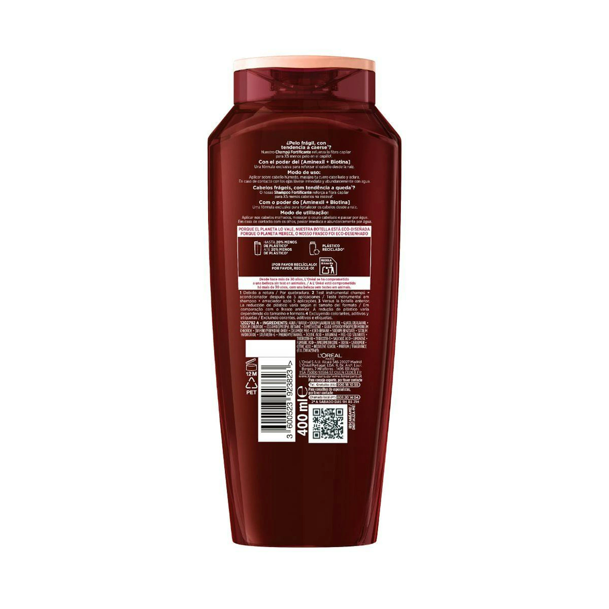 Champú Fortificante Full Resist Elvive 400Ml