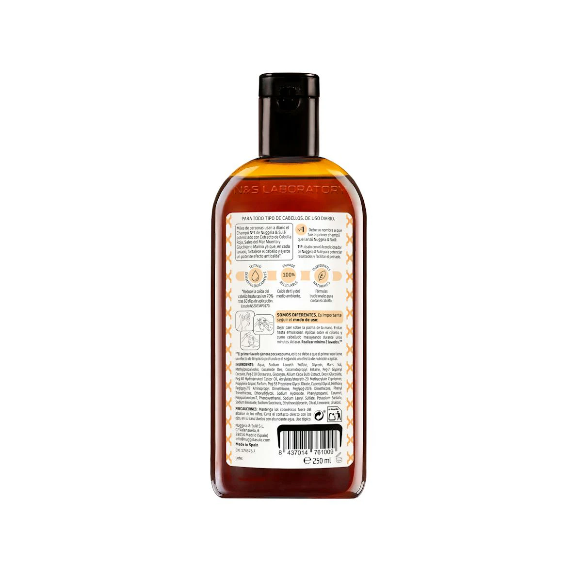 Champú Fuerza Y Volumen Nuggela & Sulé 250Ml