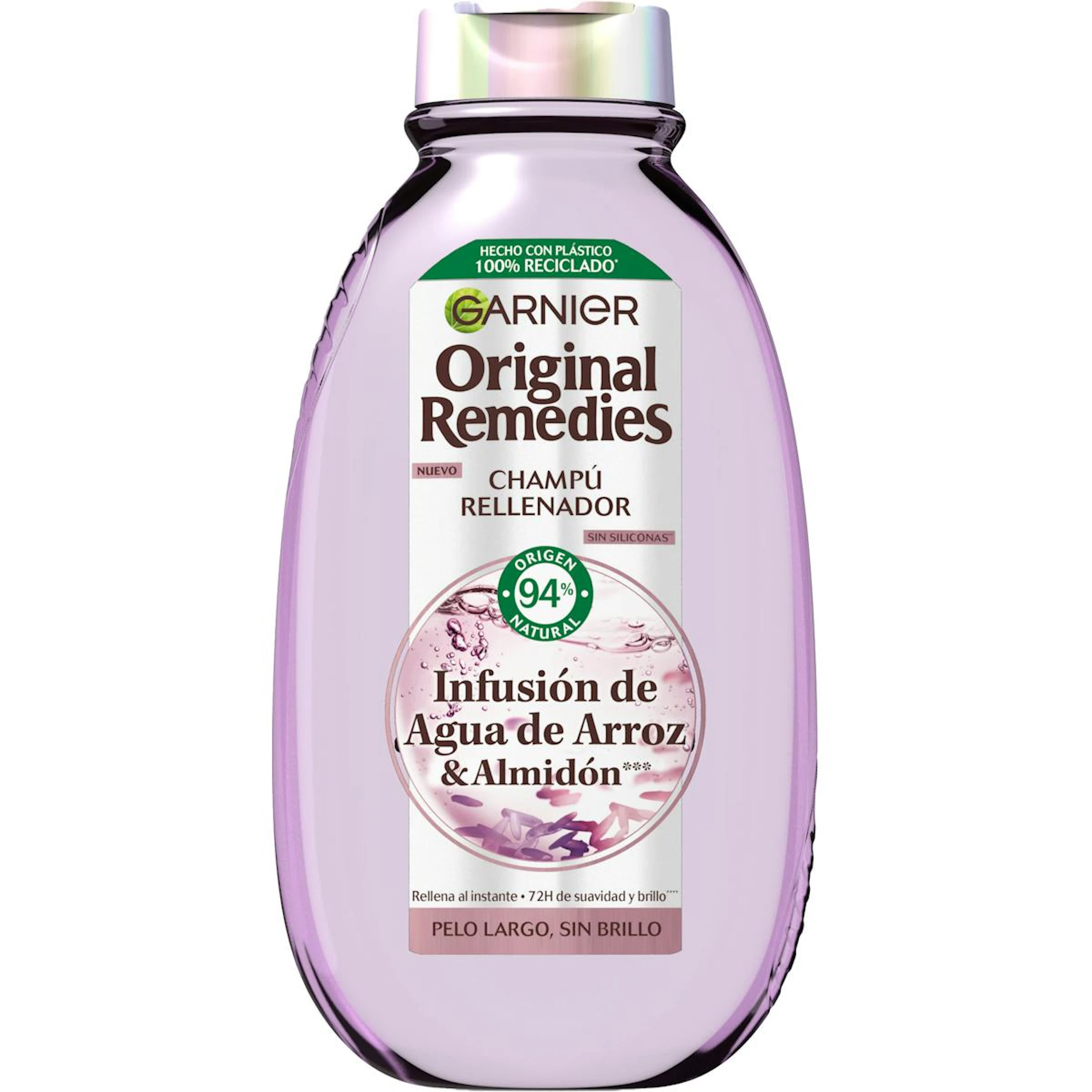 Champú Rellenador Infusion Agua De Arroz Original Remedies 400Ml 0