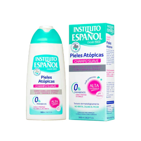 Champú pieles atópicas INSTITUTO ESPAÑOL, bote 300 ml