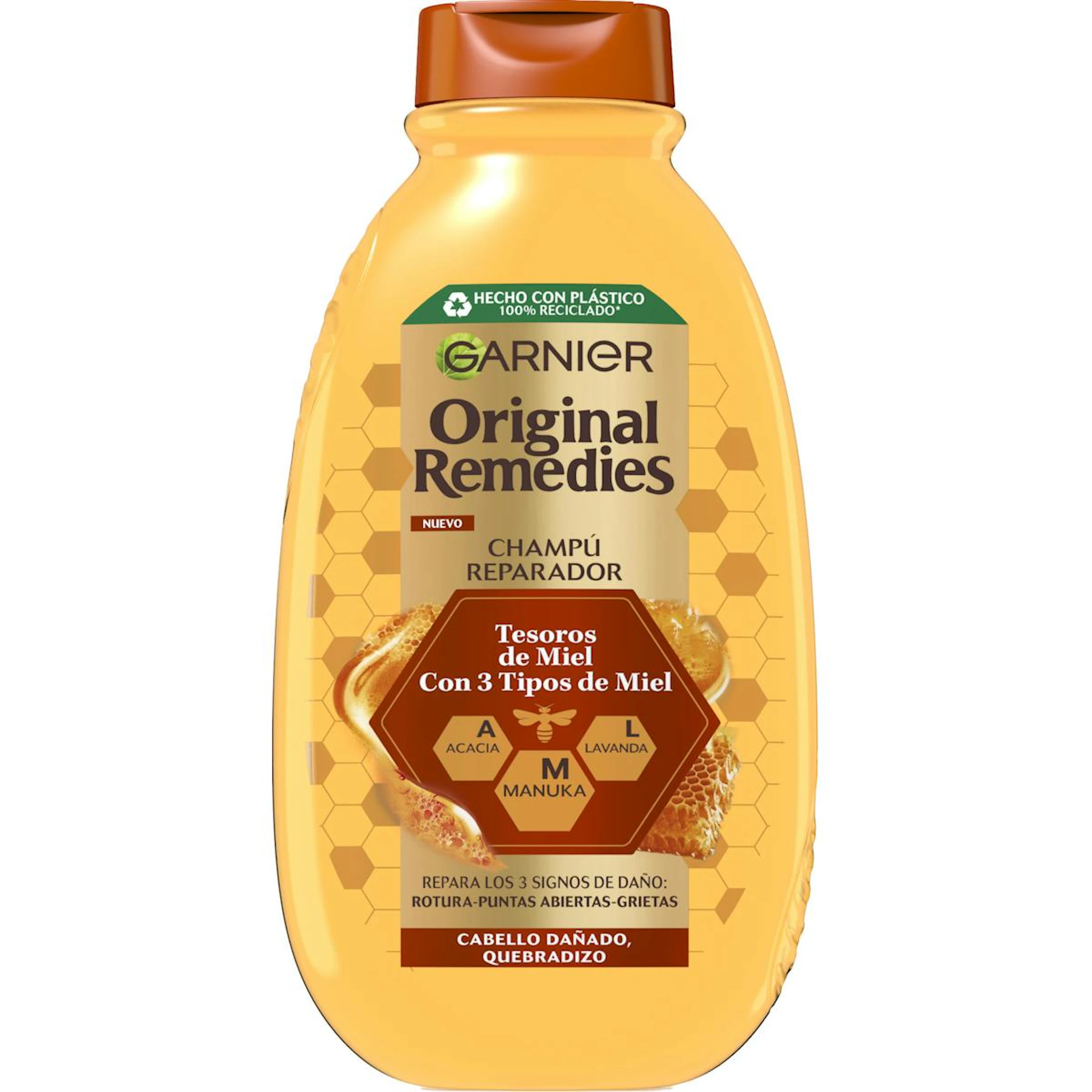 Champô Reparador Tesoros De Mel Original Remedies 400Ml 0