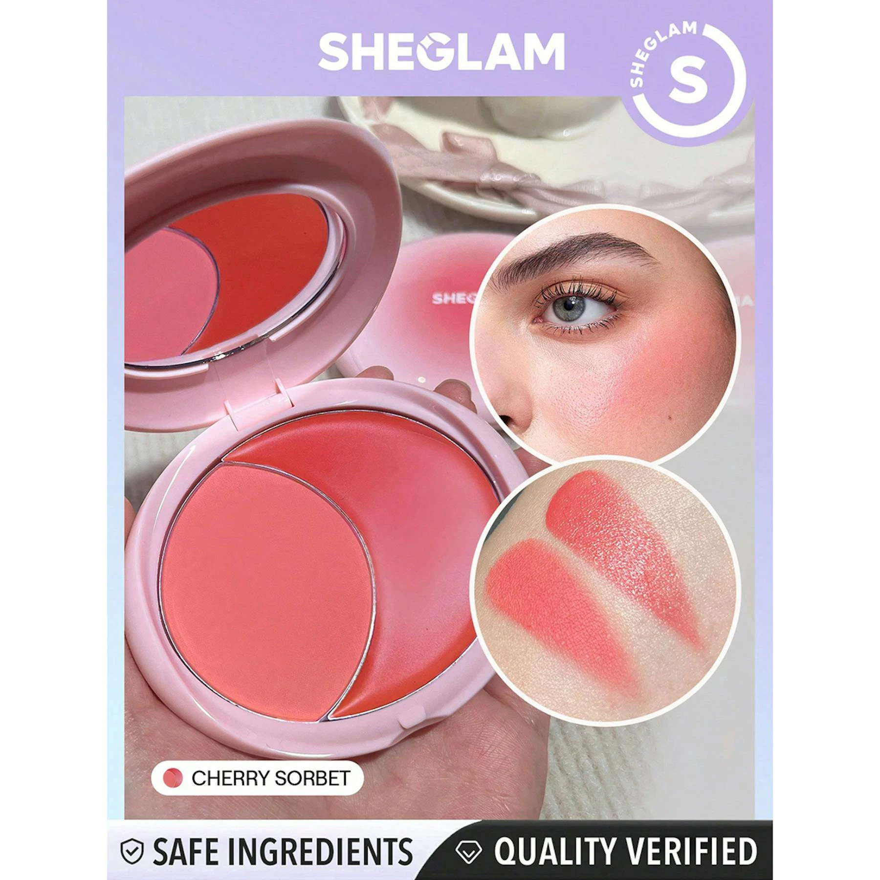 Blush Duo Cheek 2 Cheek Sheglam