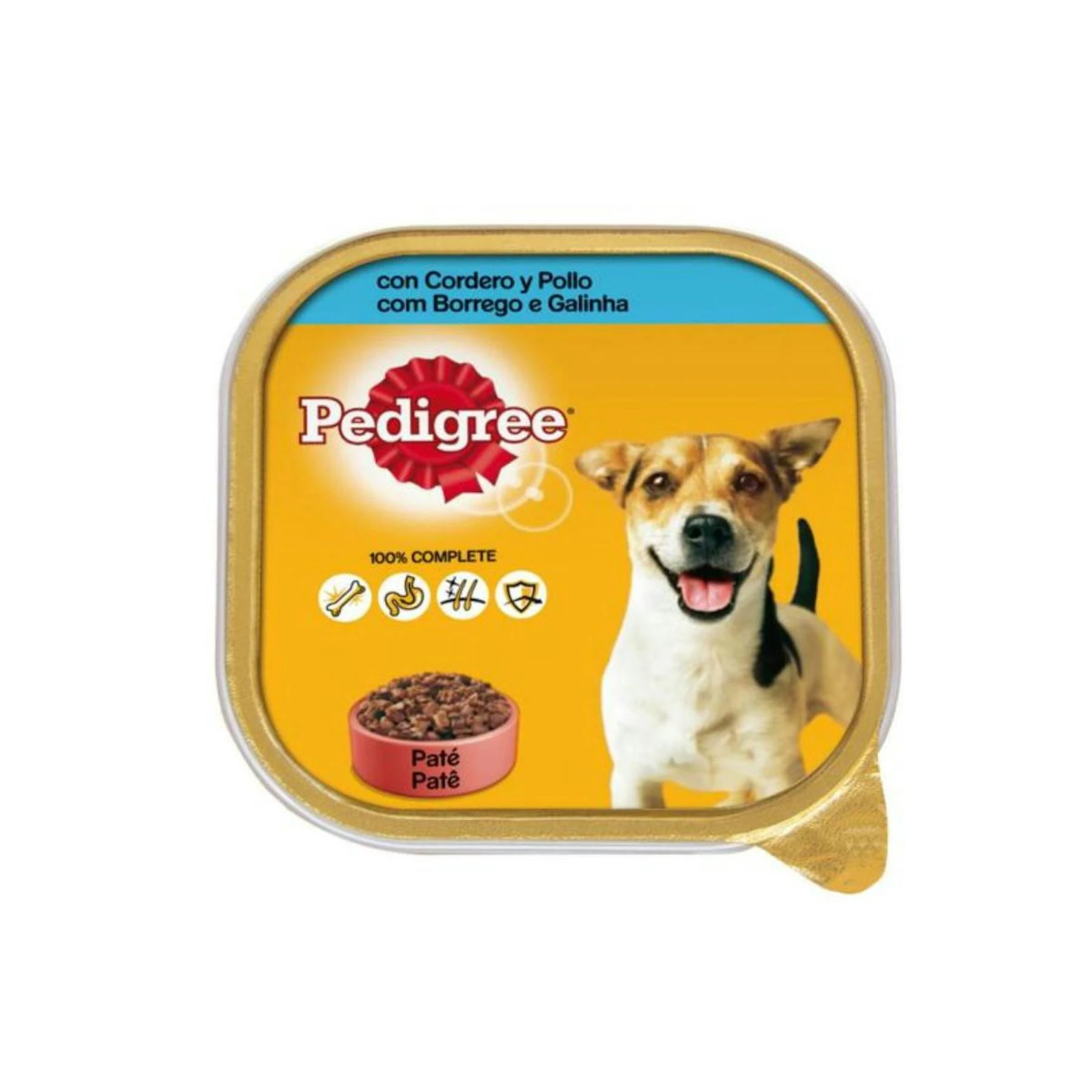 Comida Húmida Cão Borrego E Frango Pedigree 300 Gr