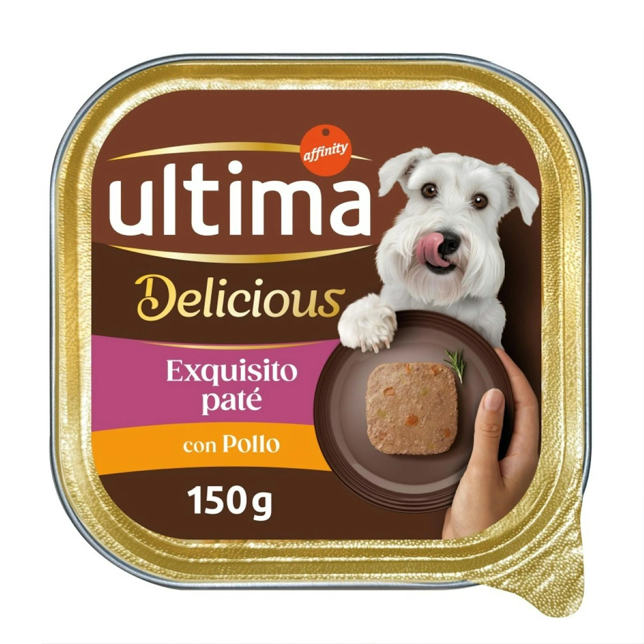 Comida Húmeda Perros Mini Pollo Ultima 150Gr 0