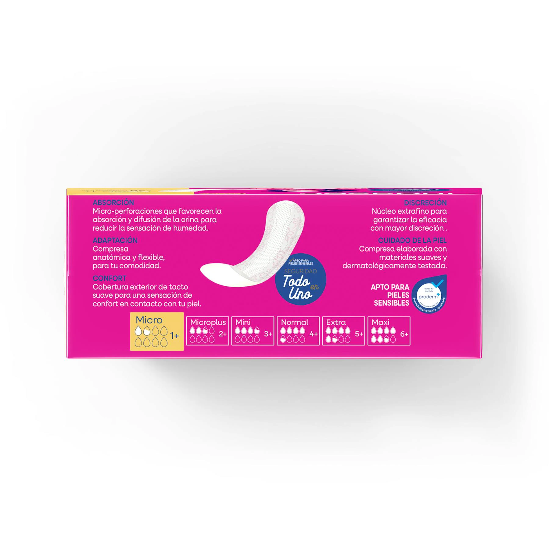 Compresas Incontinencia Micro Indasec Discreet 28Uds