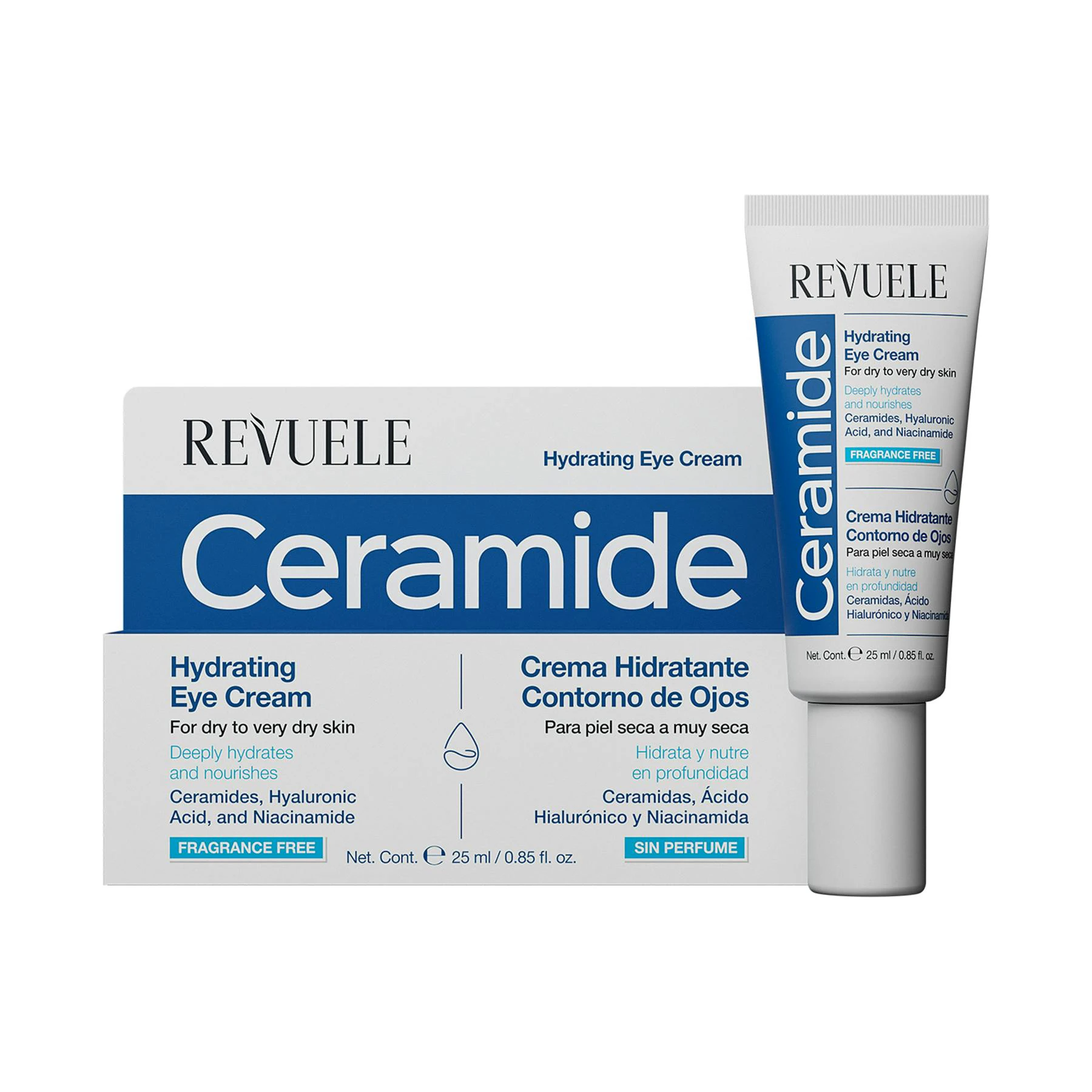 Contorno De Ojos Ceramida Reparadora Revuele 25Ml Contorno De Ojos Ceramida Reparadora Revuele 25Ml 0