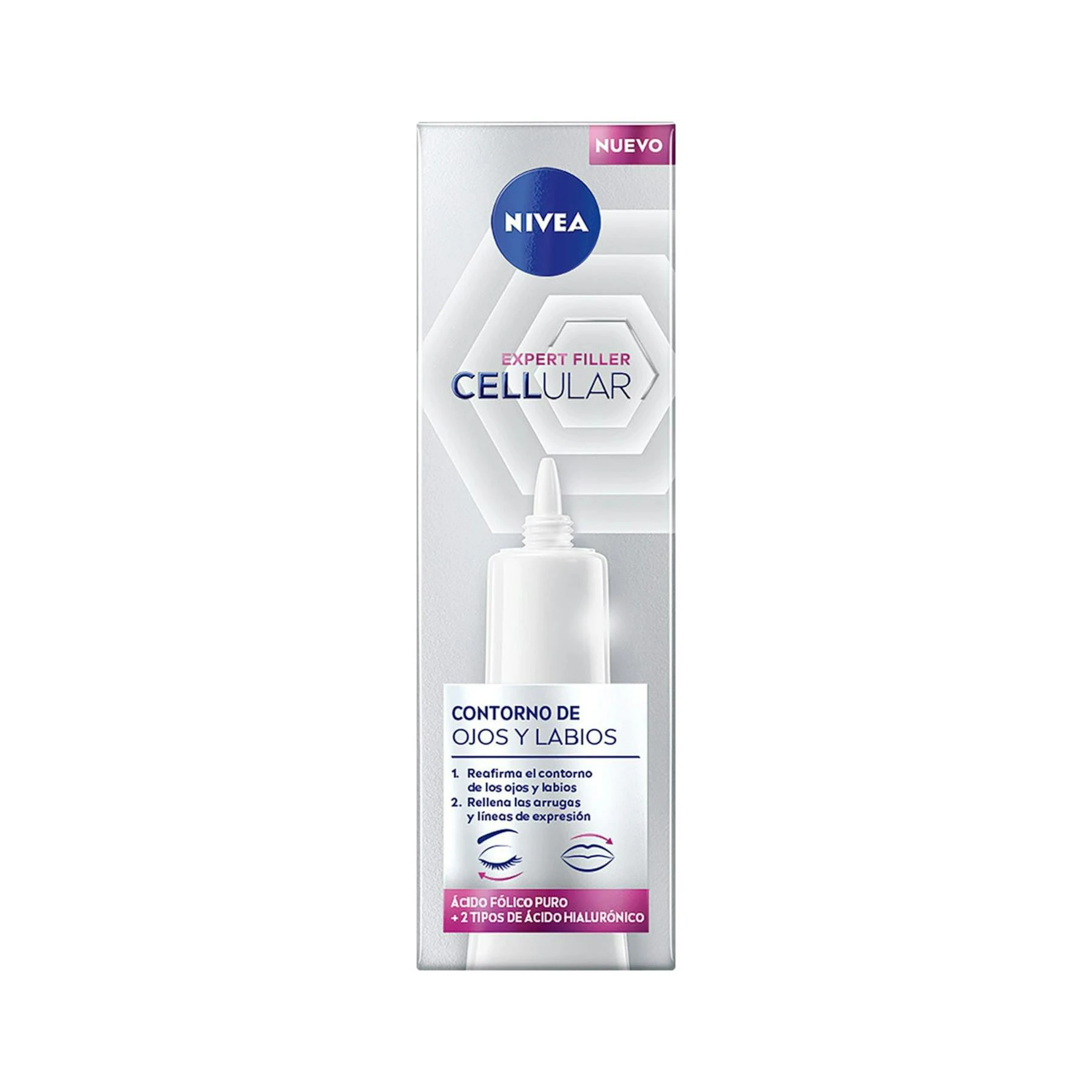 Contorno De Ojos Y Labios Expert Filler Cellular Nivea 15Ml 0