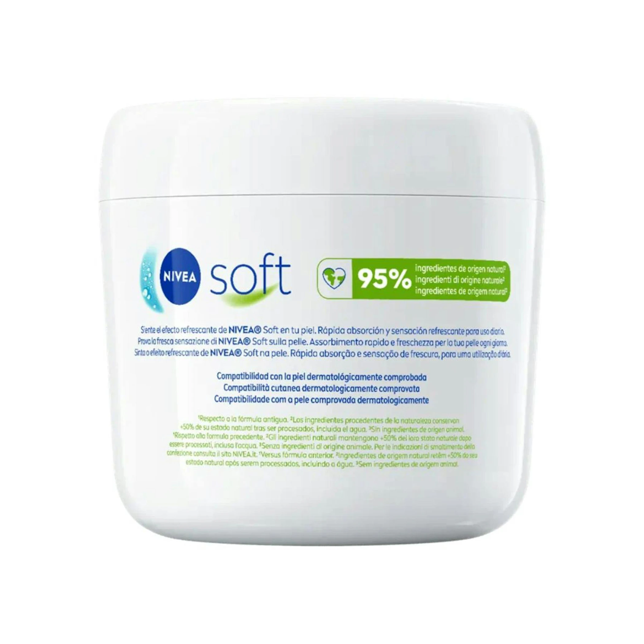 Crema Hidratante Soft Nivea 500Ml