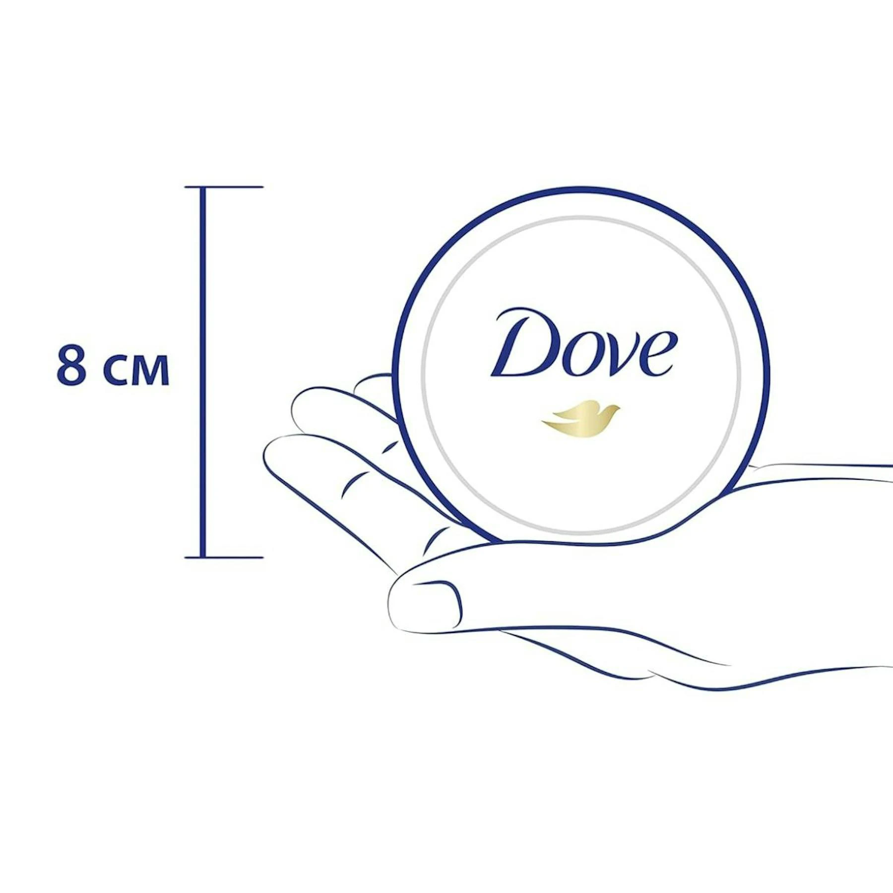 Crema Corporal Nutrición Intensiva Dove 75Ml
