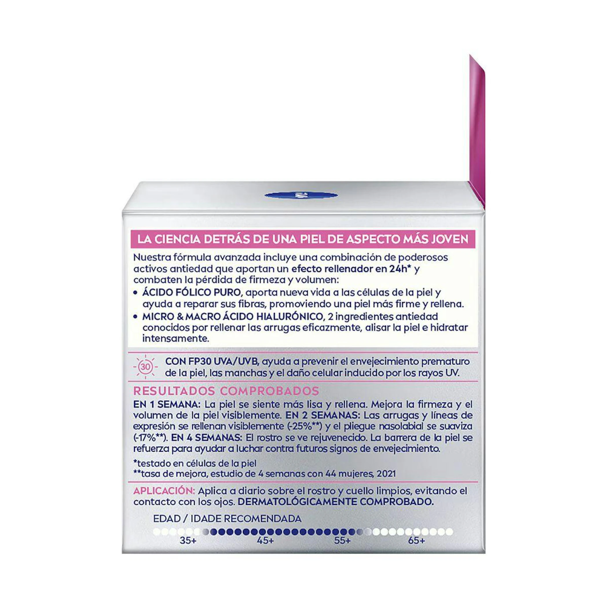 Crema De Día Antiedad Intensiva Expert Filler Cellular Nivea 50Ml