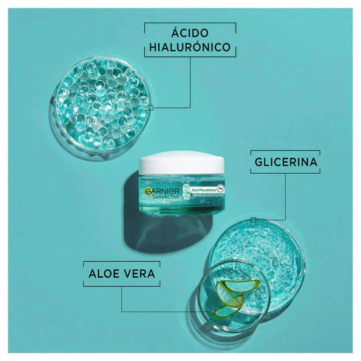 Crema De Día Jelly Aloe Hialurónico Garnier 50Ml