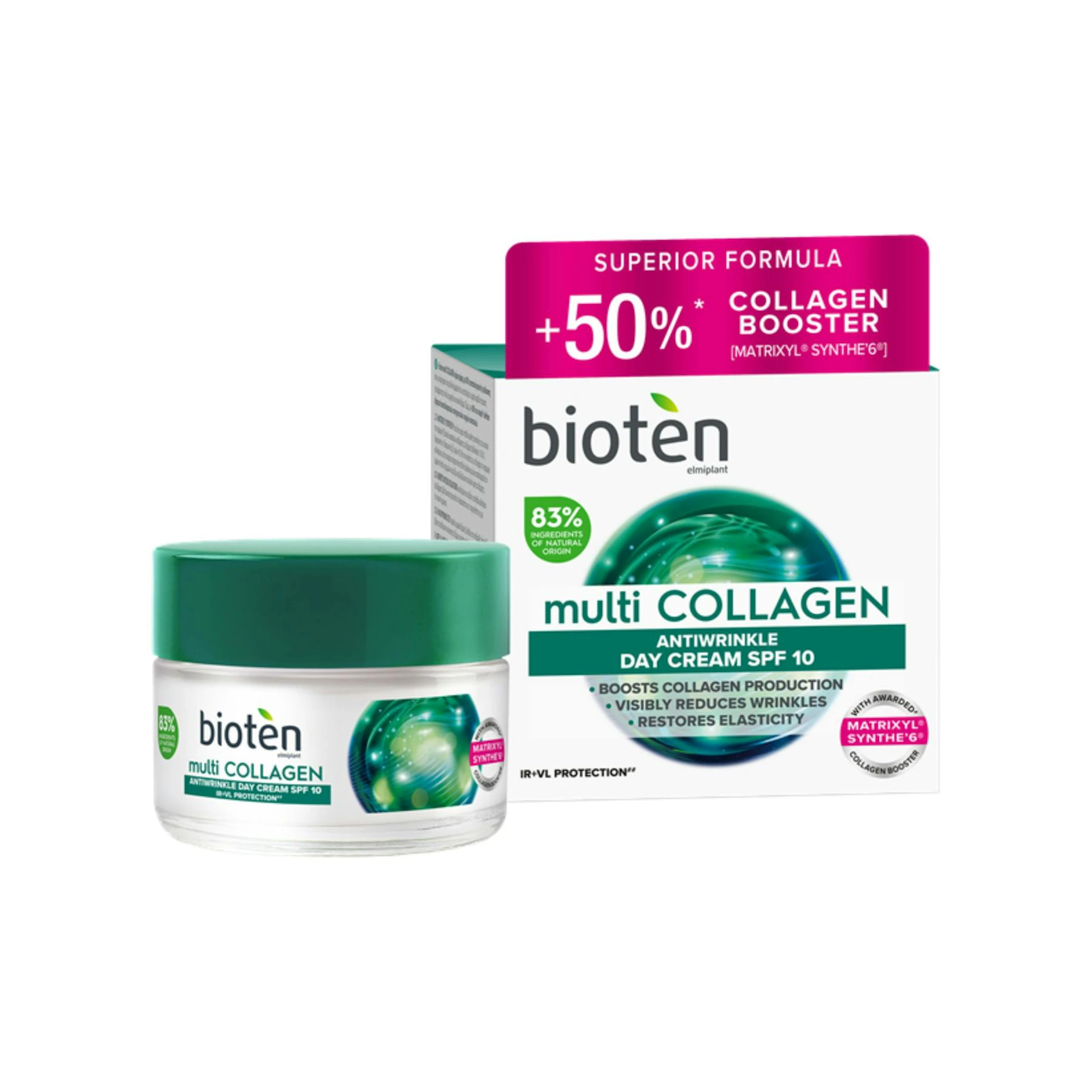Crema De Día Multi Collagen Bioten 50Ml 0