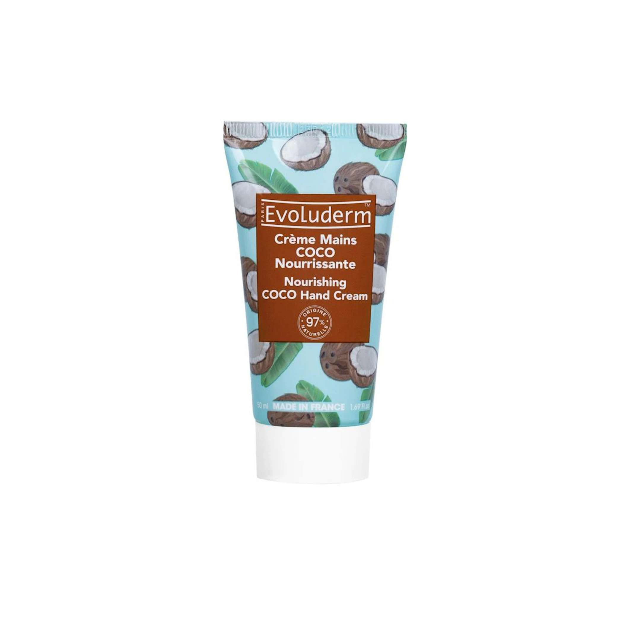 Crema De Manos Coco Evoluderm 50Ml 0