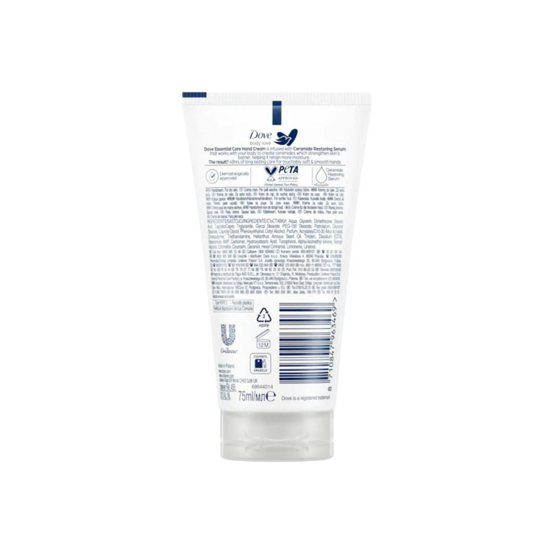 Crema De Manos Original Dove 75Ml