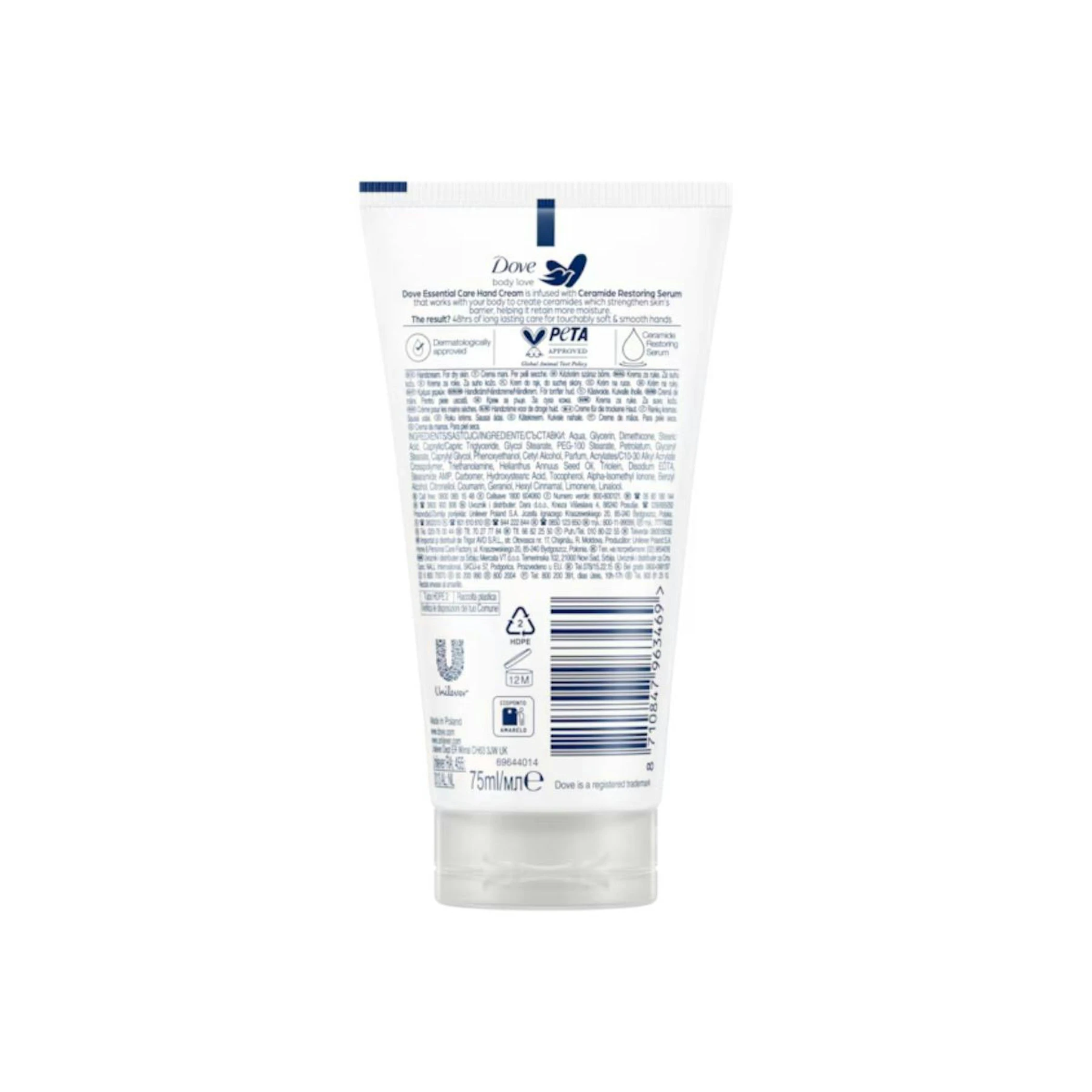Crema De Manos Original Dove 75Ml