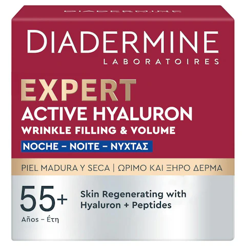 Crema De Noche Expert Active Hyaluron Diadermine 50Ml
