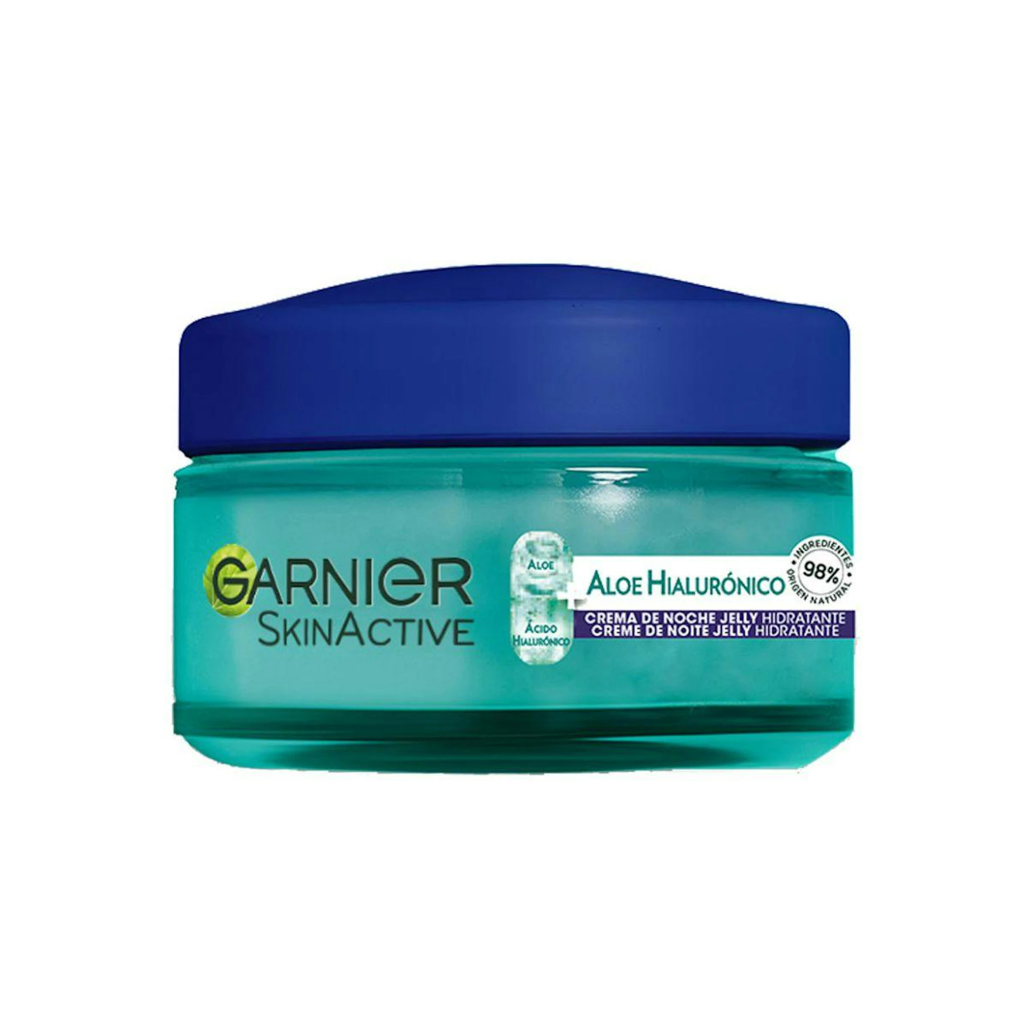 Crema De Noche Jelly Aloe Hialurónico Garnier 50Ml