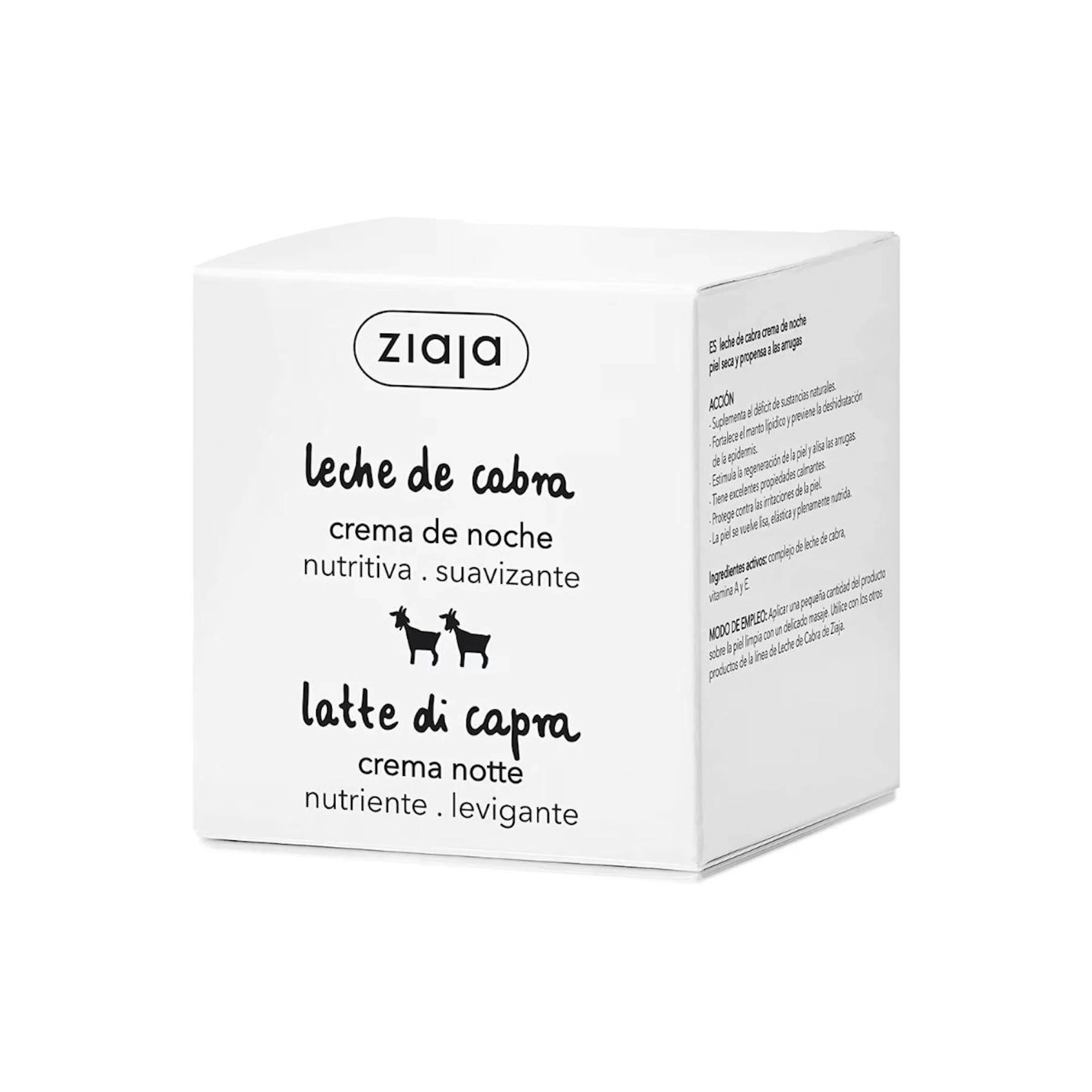 Crema De Noche Leche De Cabra Ziaja 50Ml