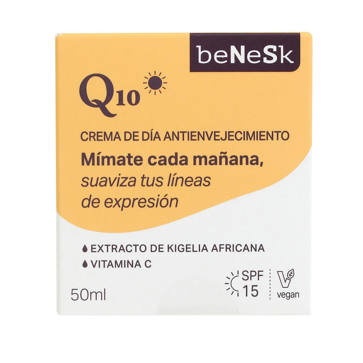 Crema Facial De Día Antiarrugas Q10 Benesk 50 Ml Crema Facial De Día Antiarrugas Q10 Benesk 50 Ml 0