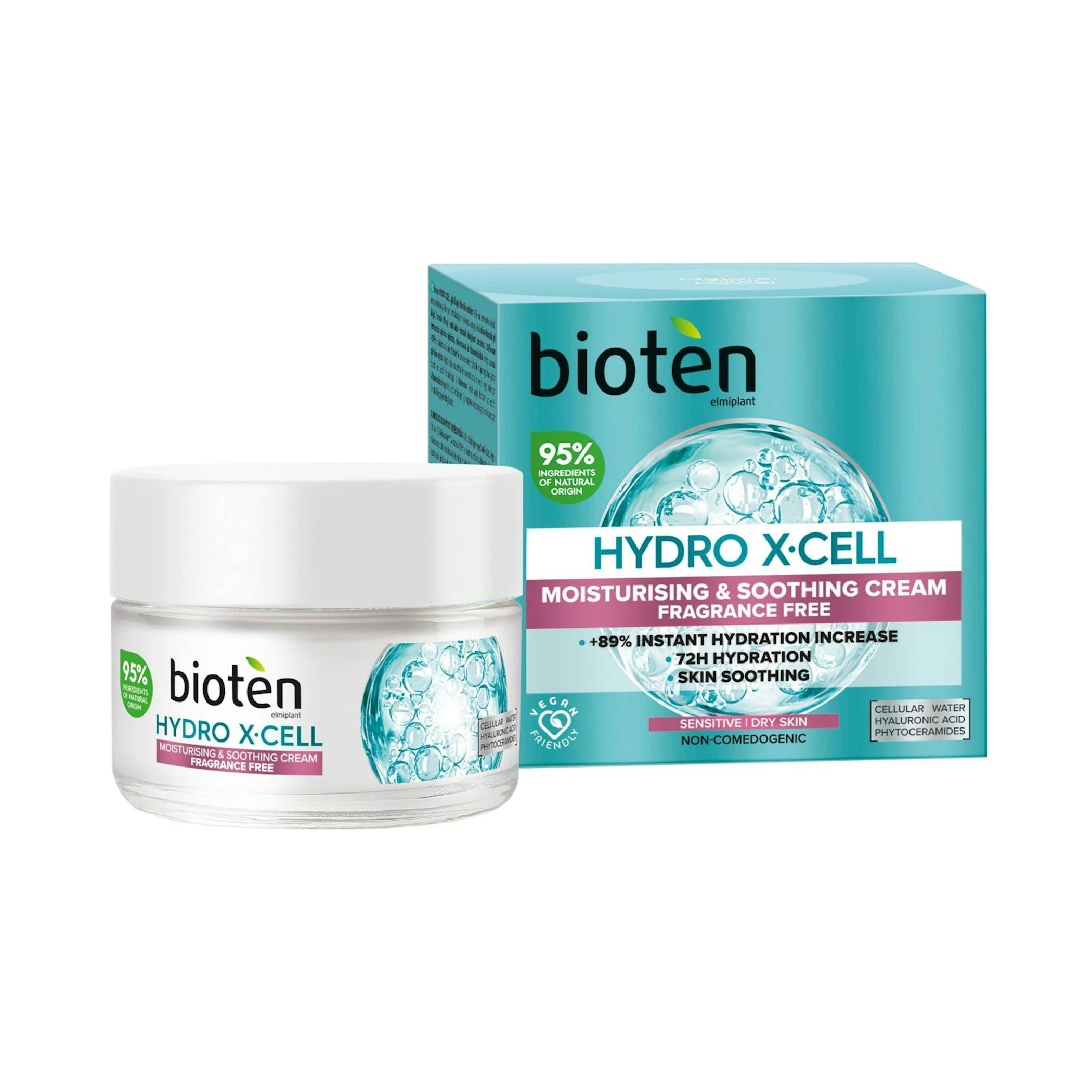 Crema Gel Hydro X Cell Sensitive Bioten 50Ml 0