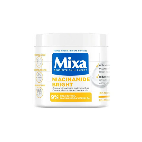 MIXA Crema corporal amb niacinamide 400 ml