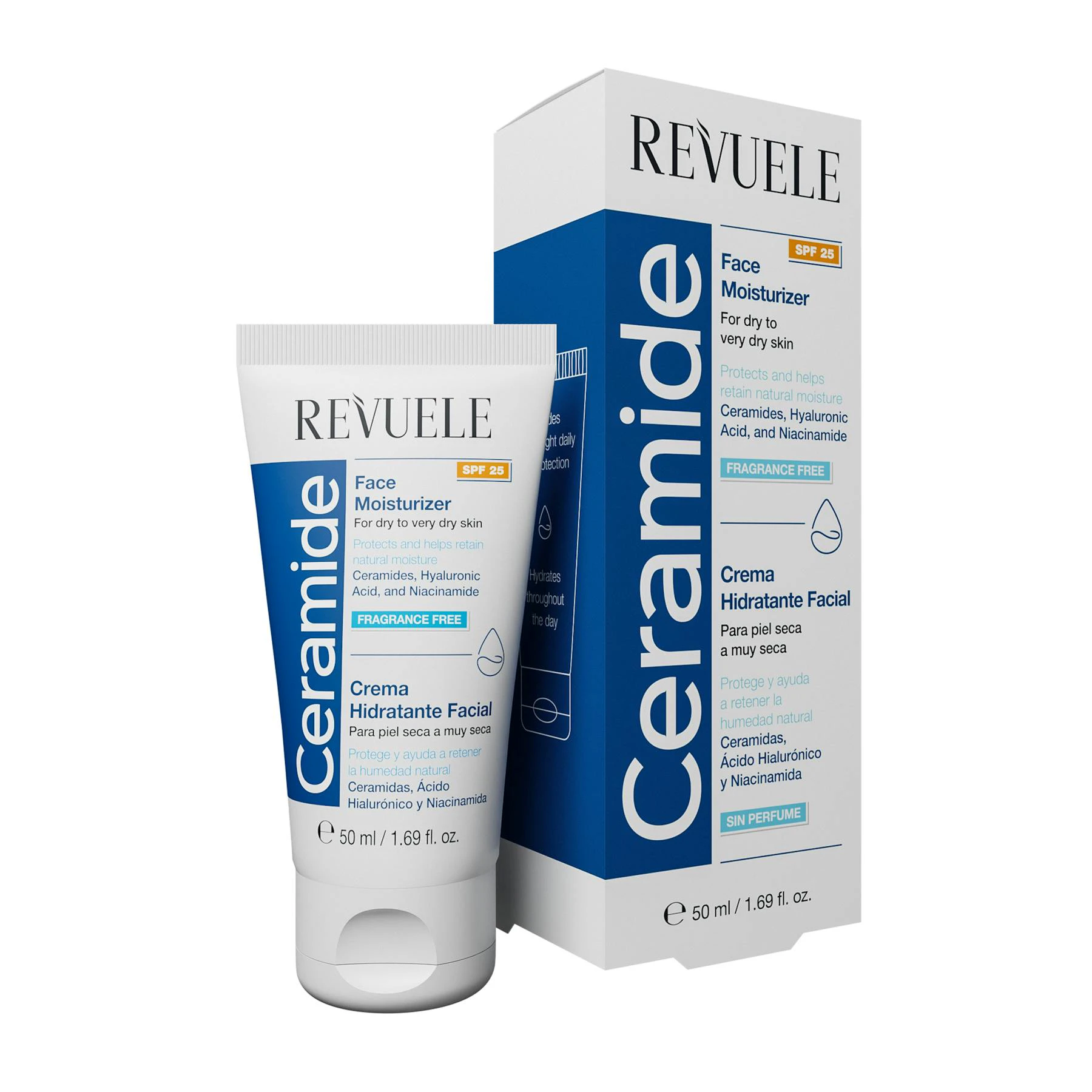 Crema Hidratante Ceramida Revuele 50Ml Crema Hidratante Ceramida Revuele 50Ml 0
