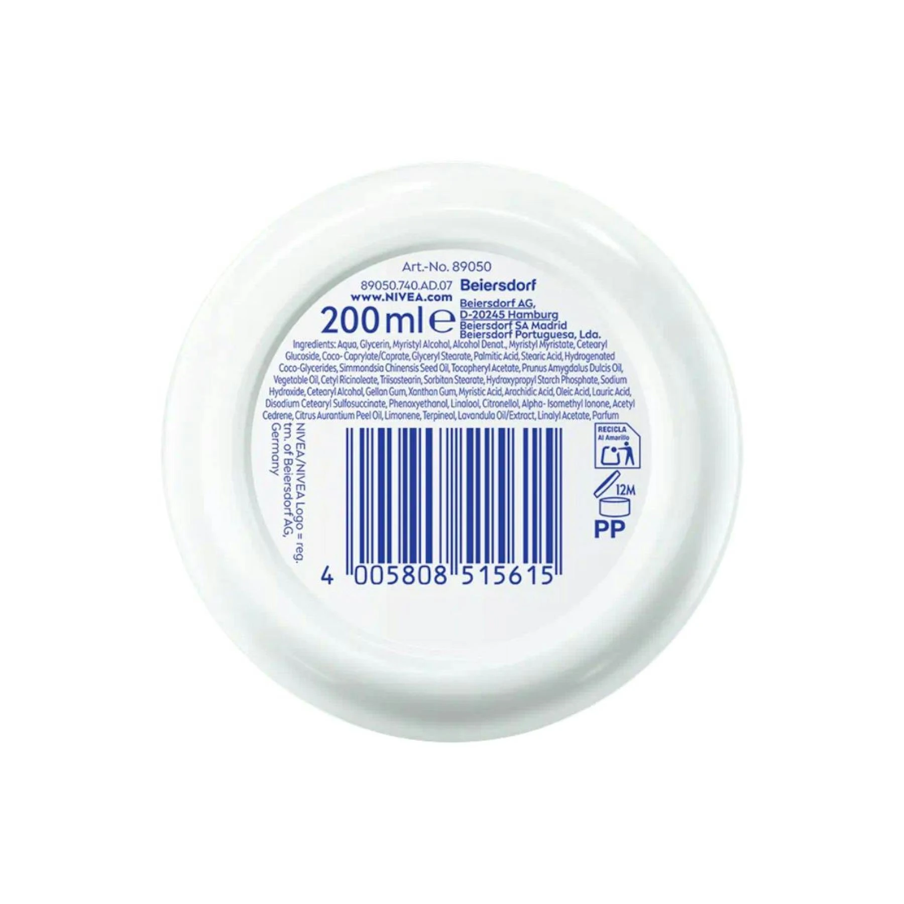 Crema Hidratante Soft Nivea 200Ml
