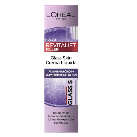 L'ORÉAL PARIS Crema facial Revitalift Filler Glass Skin 50 ml