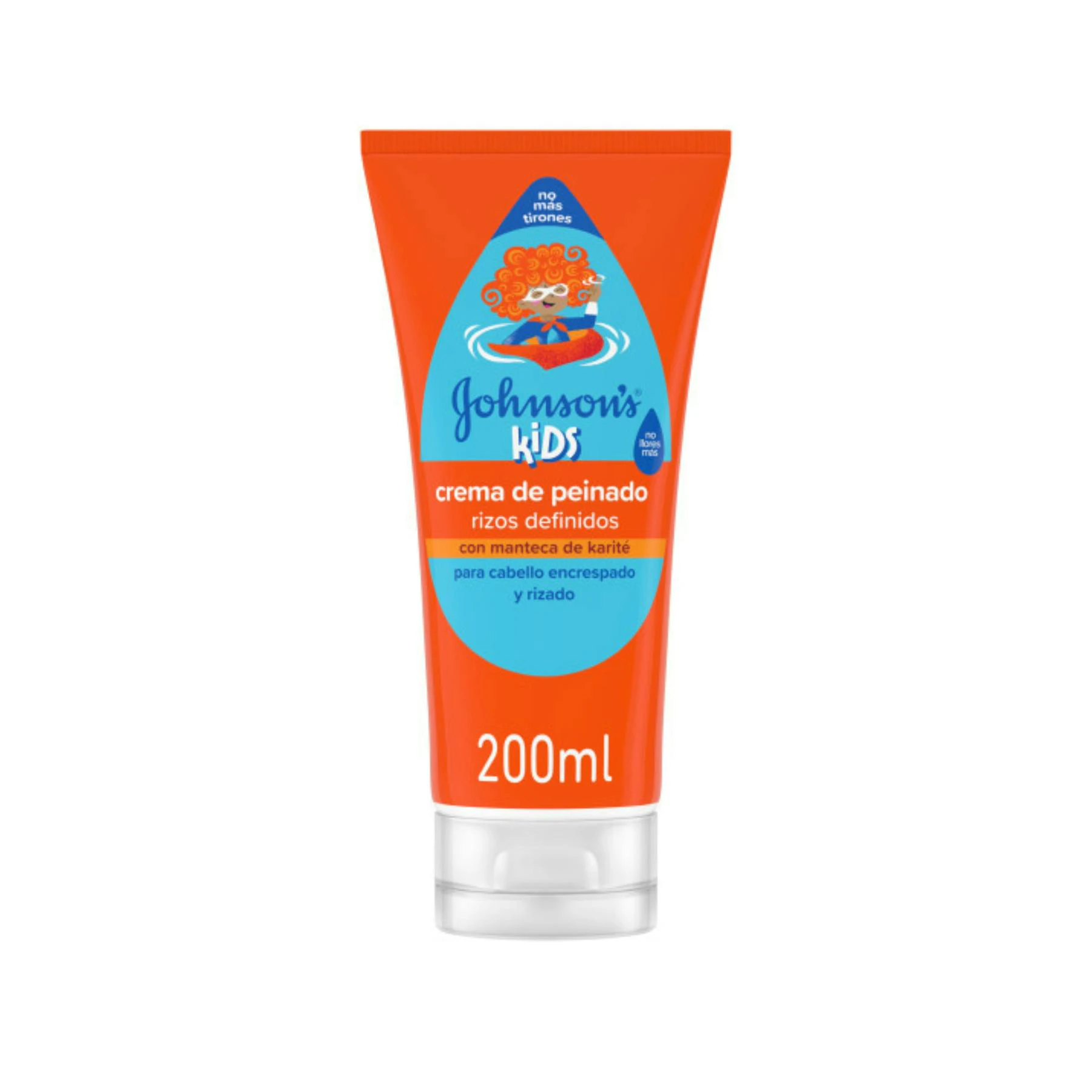 Crema Para Peinar Rizos Definidos Johnson's Kids 200Ml