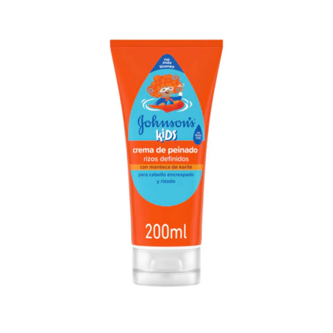 Crema de peinado rizos definidos Jonson's Kids 200 ml.