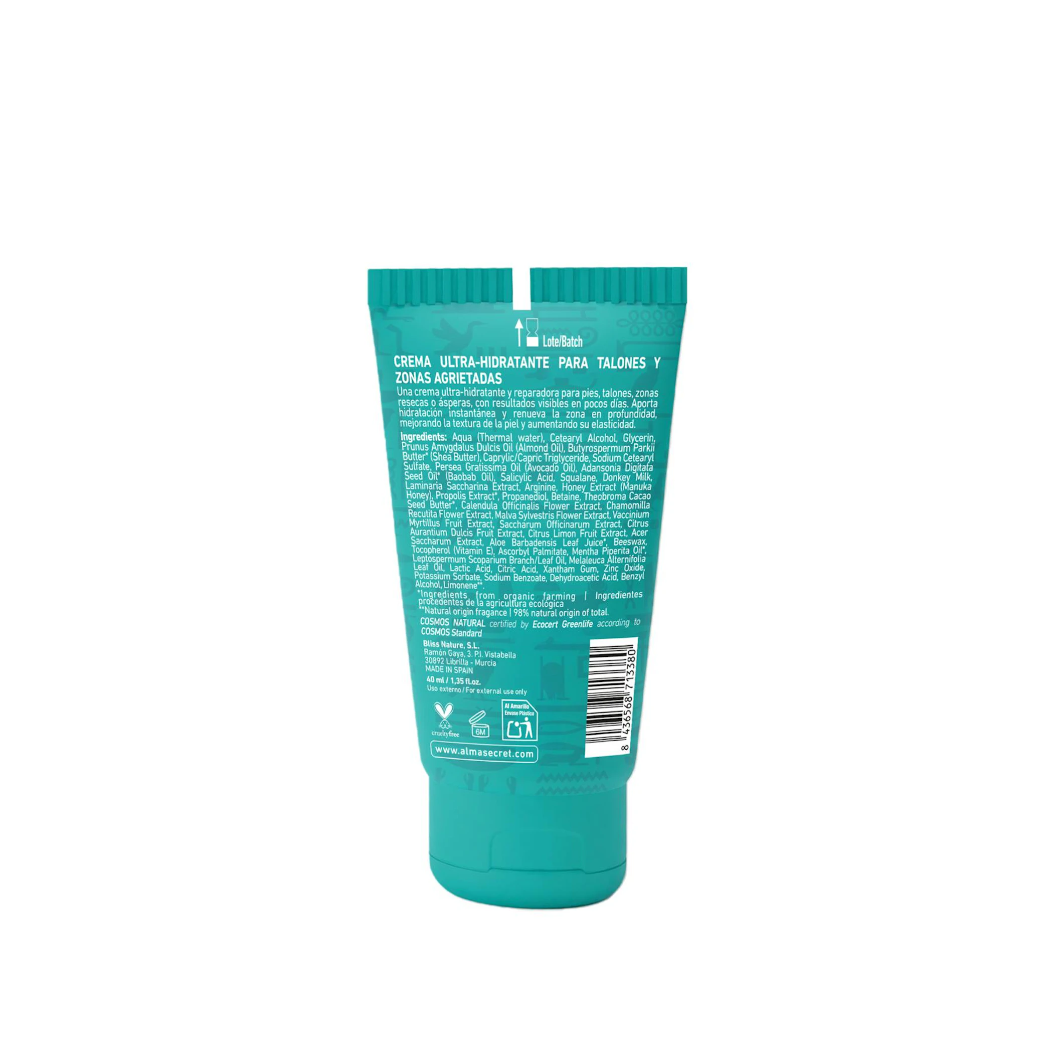 Crema Para Talones Cleopatra Alma Secret 40Ml