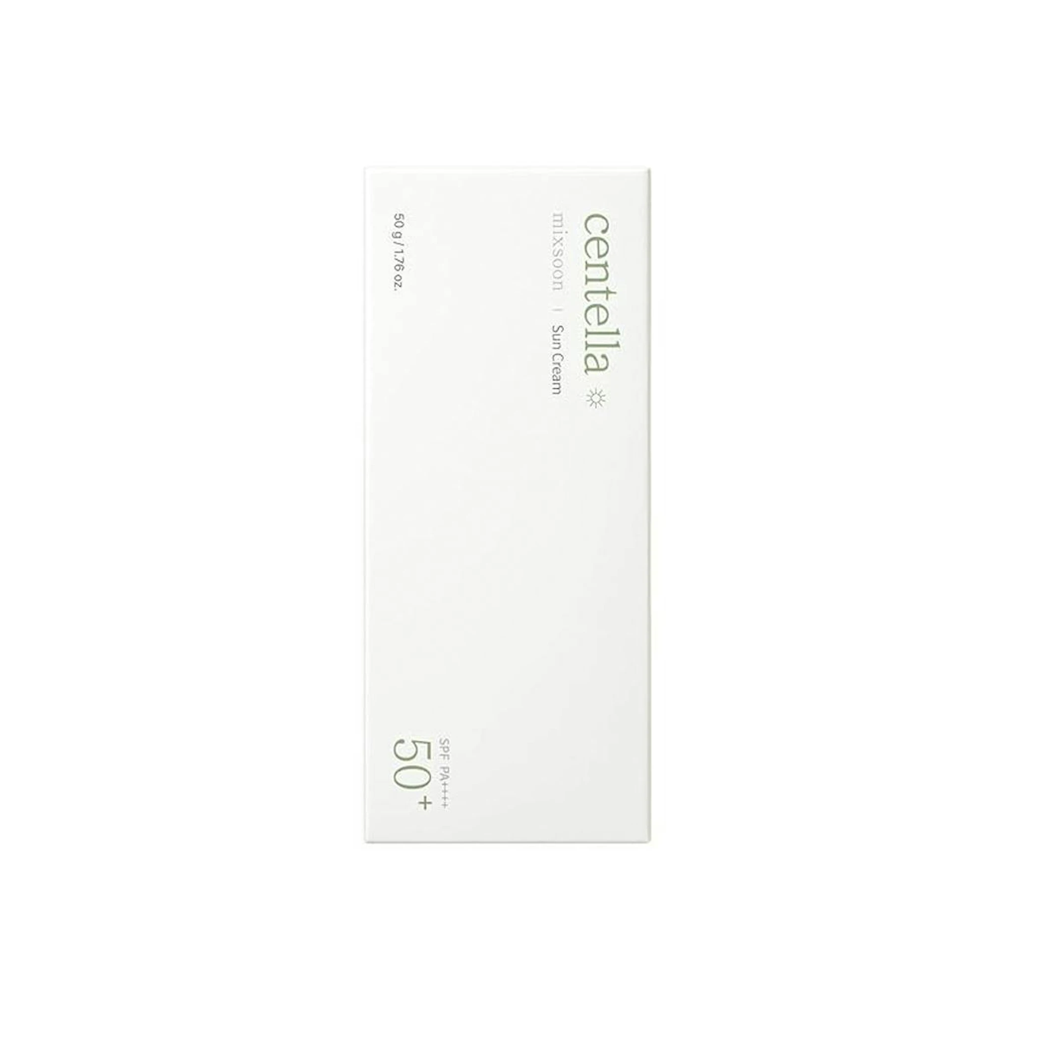 Crema Solar Centella SPF 50+ Mixsoon 50Gr