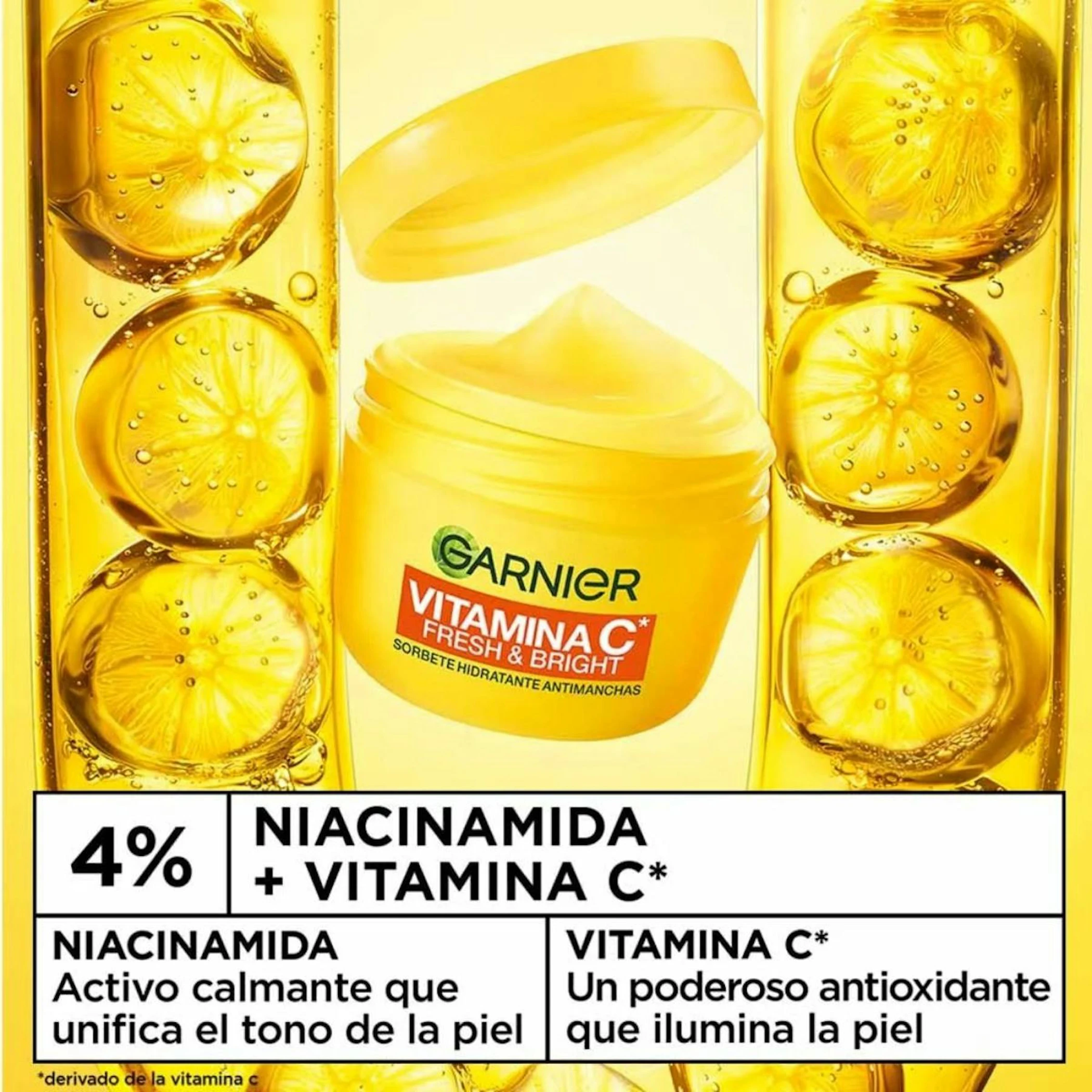Crema Sorbete Antimanchas Vitamina C Fresh&Bright Garnier 85Ml