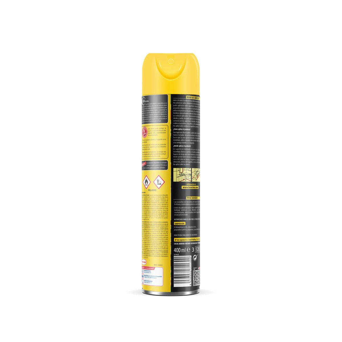 Insecticida Cucarachas Cucal 400Ml