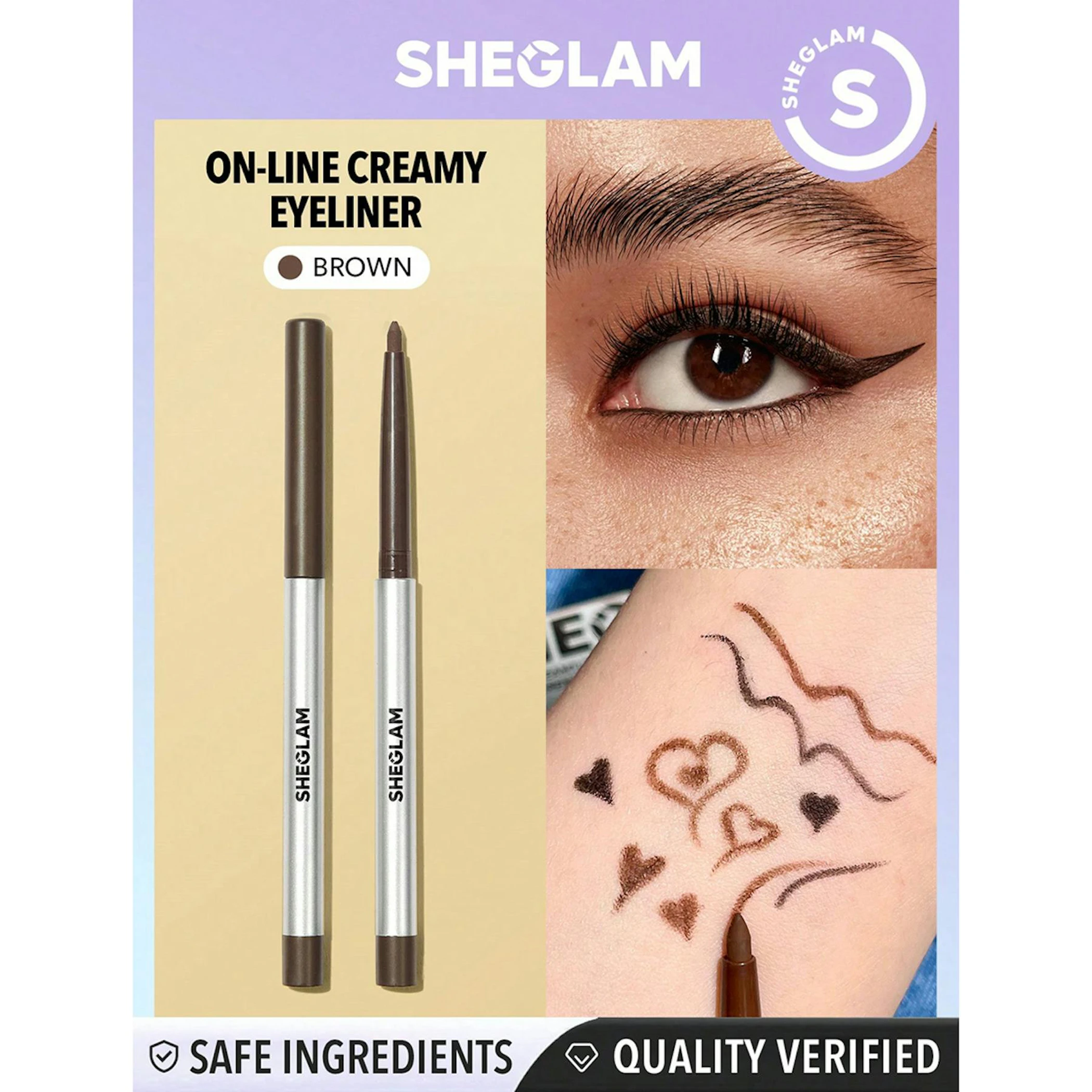 Delineador De Ojos On-Line Sheglam
