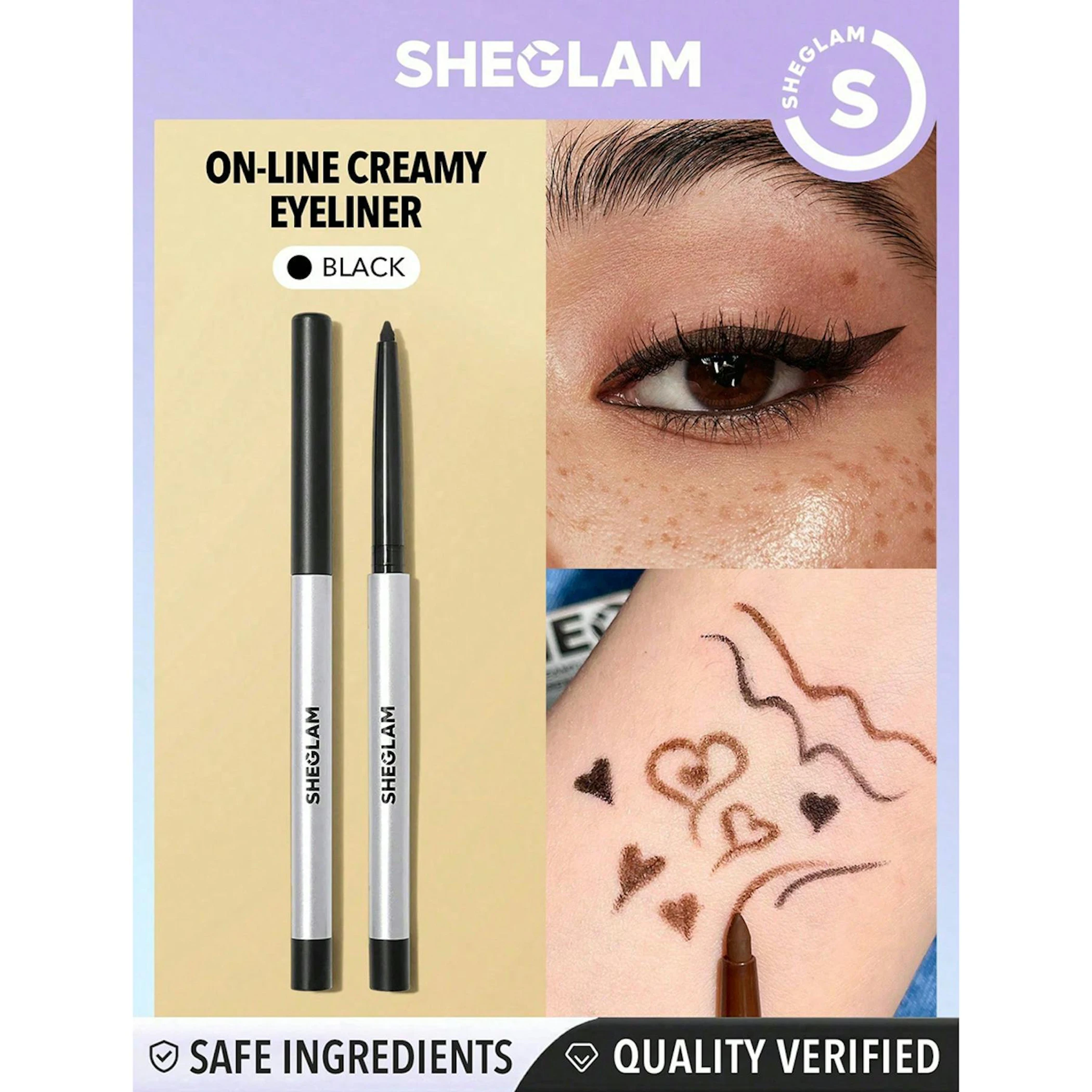 Delineador De Ojos On-Line Sheglam