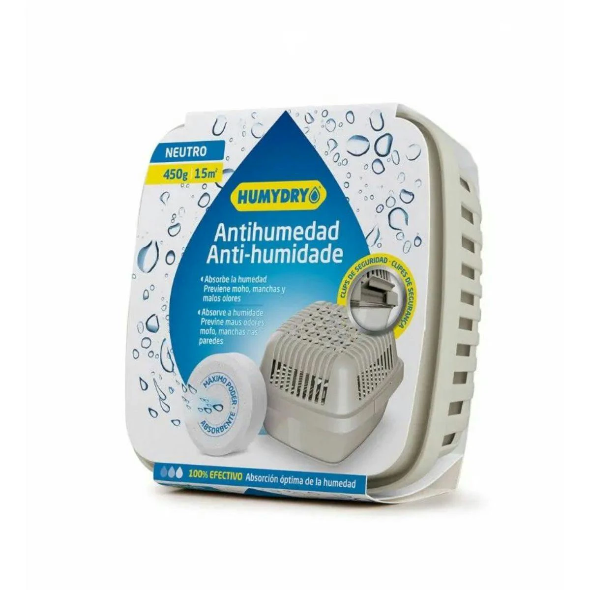 Deshumidificador Smart Tab Neutro Humydry 450 Gr Deshumidificador Smart Tab Neutro Humydry 450 Gr 0