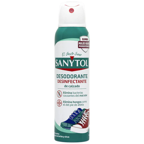 Desodorante para calzado SANYTOL, spray 150 ml