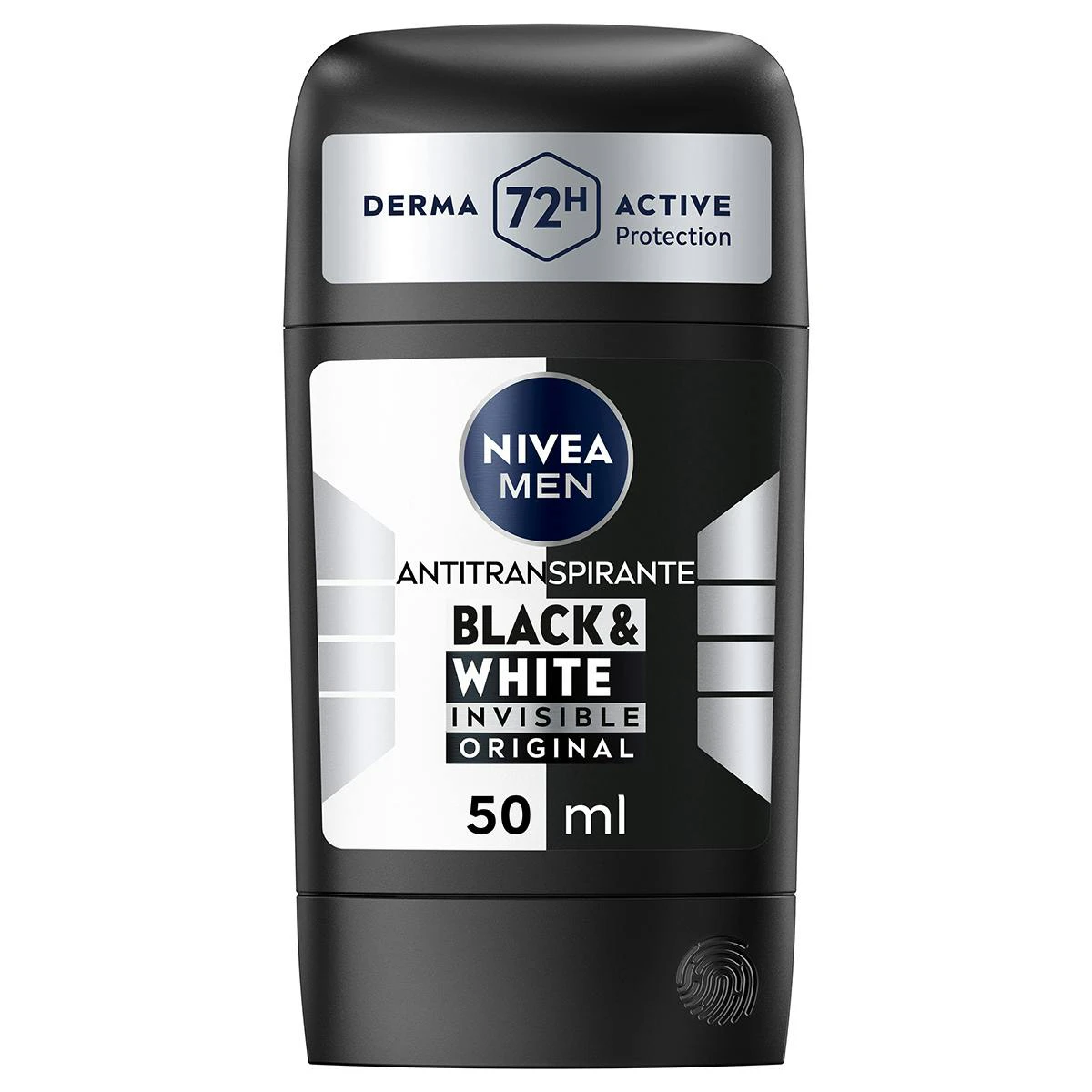 Desodorante En Barra Black & White Nivea Men 50Ml Desodorante En Barra Black & White Nivea Men 50Ml 0