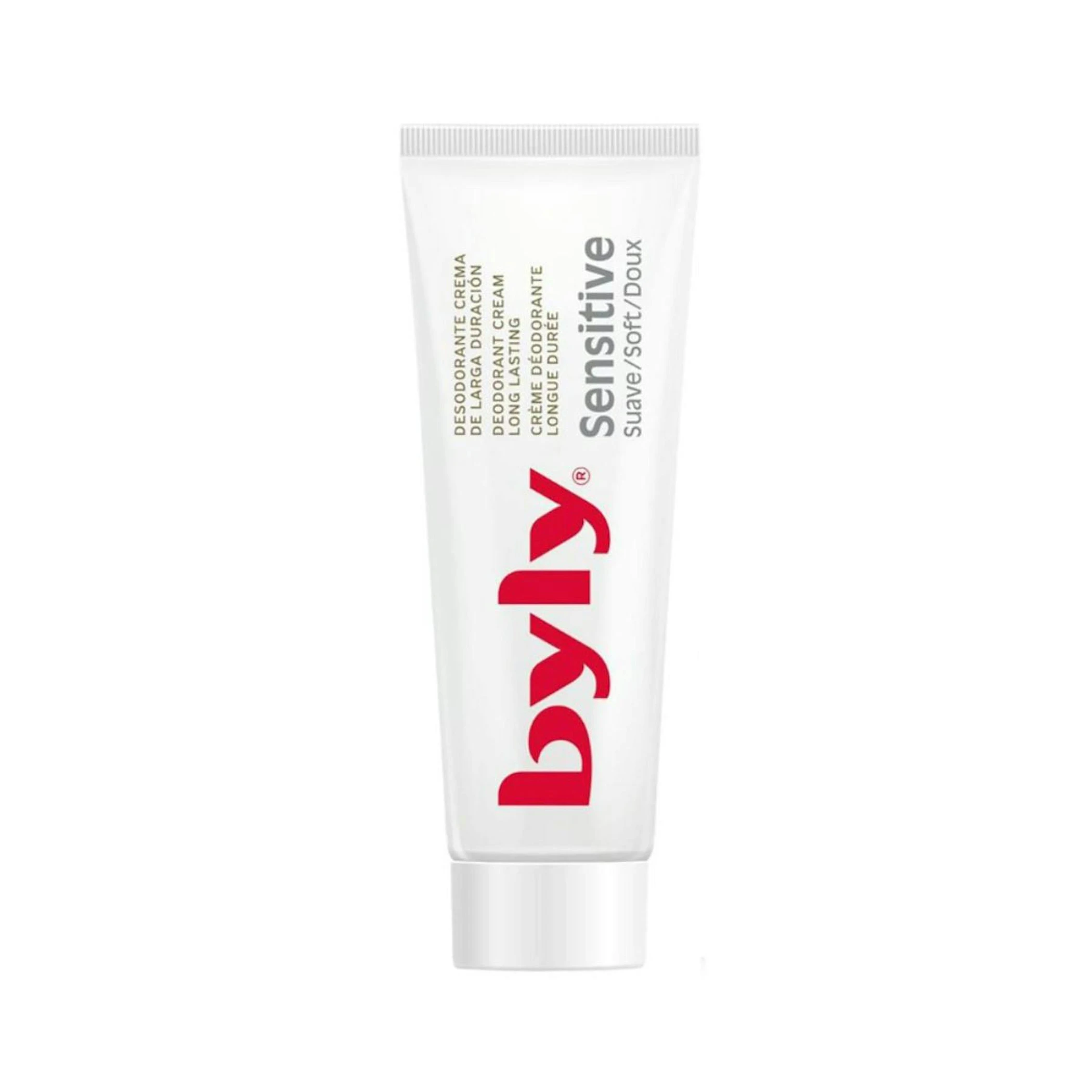 Desodorante En Crema Larga Duración Sensitive Suave Byly 25Ml