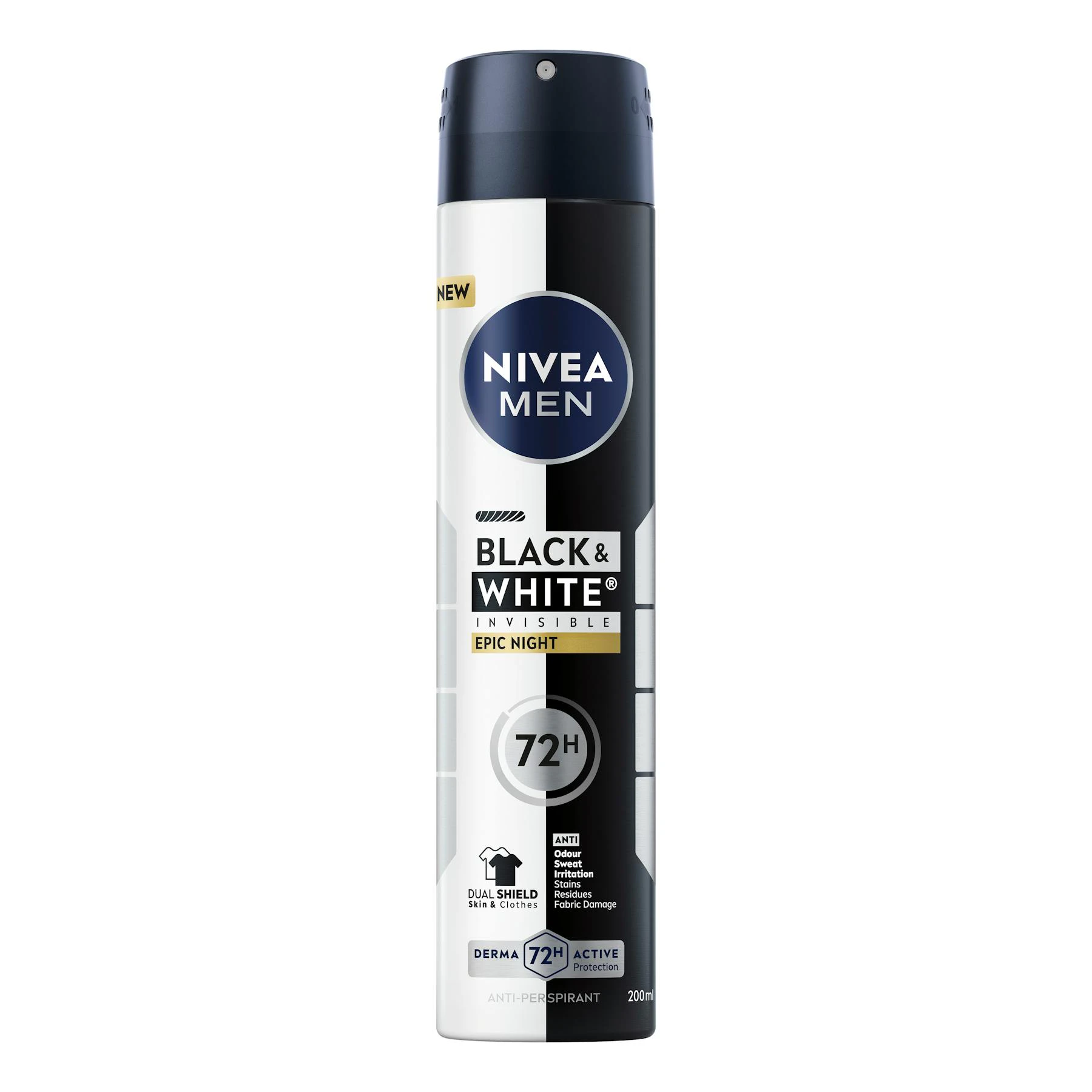 Desodorante Spray Black & White Epic Night Nivea Men 200Ml Desodorante Spray Black & White Epic Night Nivea Men 200Ml 0