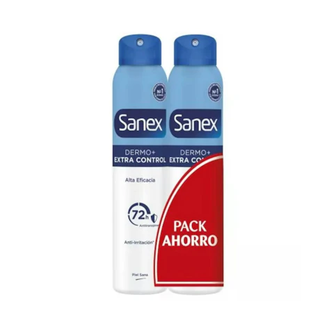Desodorante Spray Sanex Ph Balance Dermo Extra Control 48H 2X200Ml