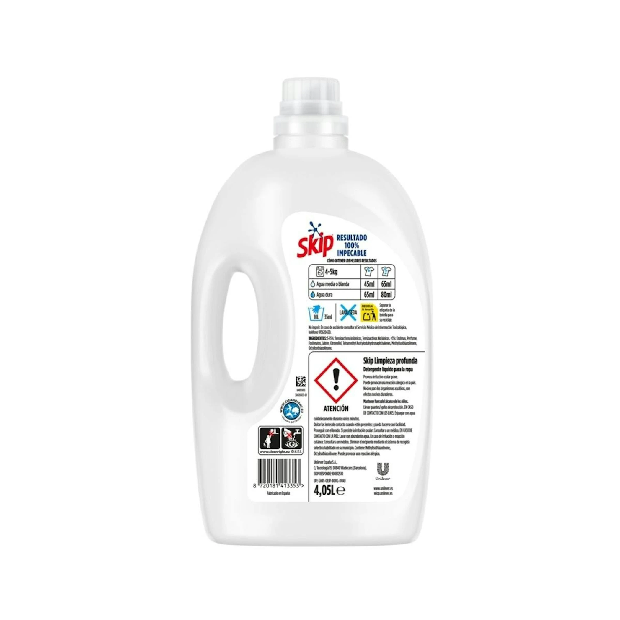 Detergente Líquido Limpeza Profunda Skip 45+45 Lv