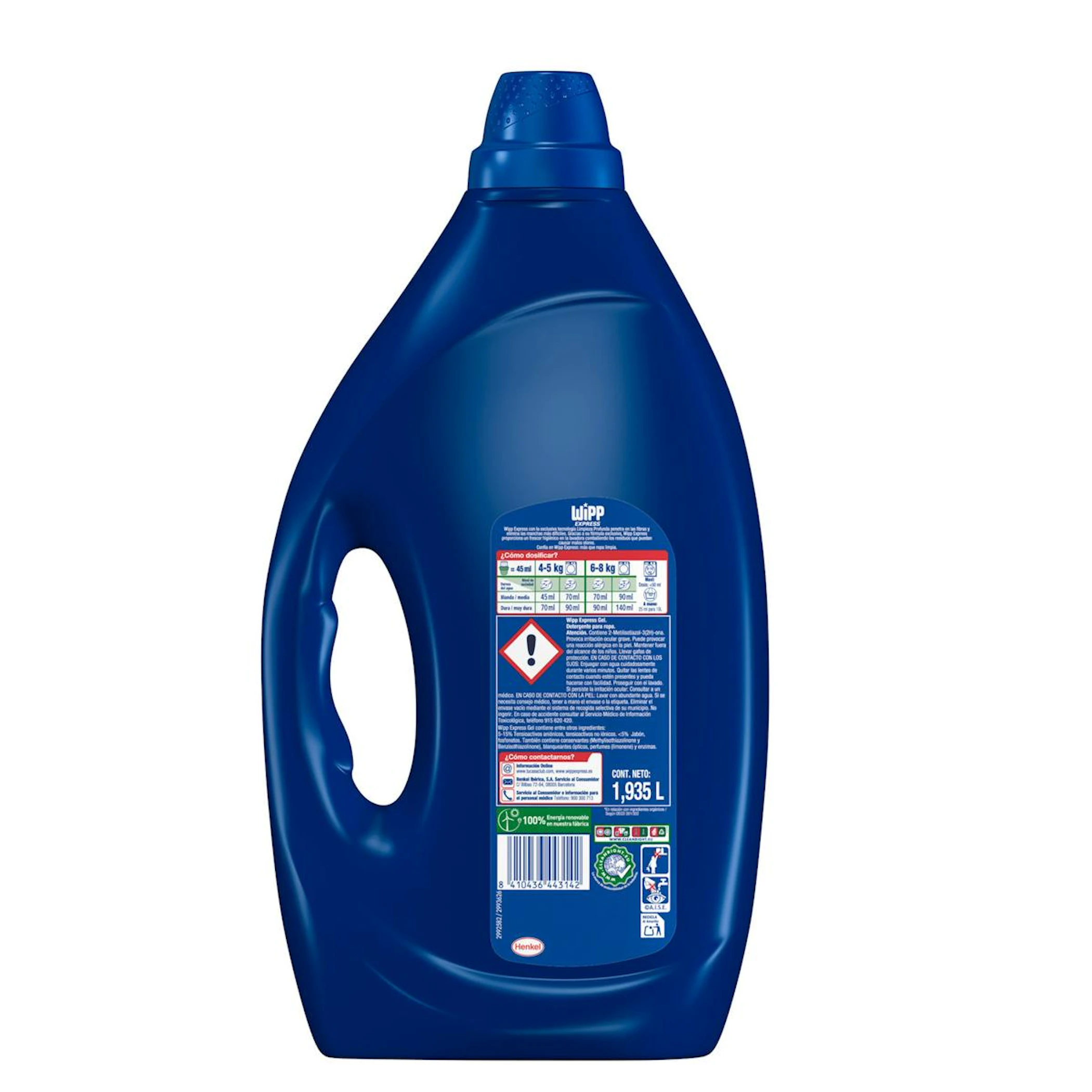 Detergente Líquido Limpieza Profunda Wipp Express 43 Lv