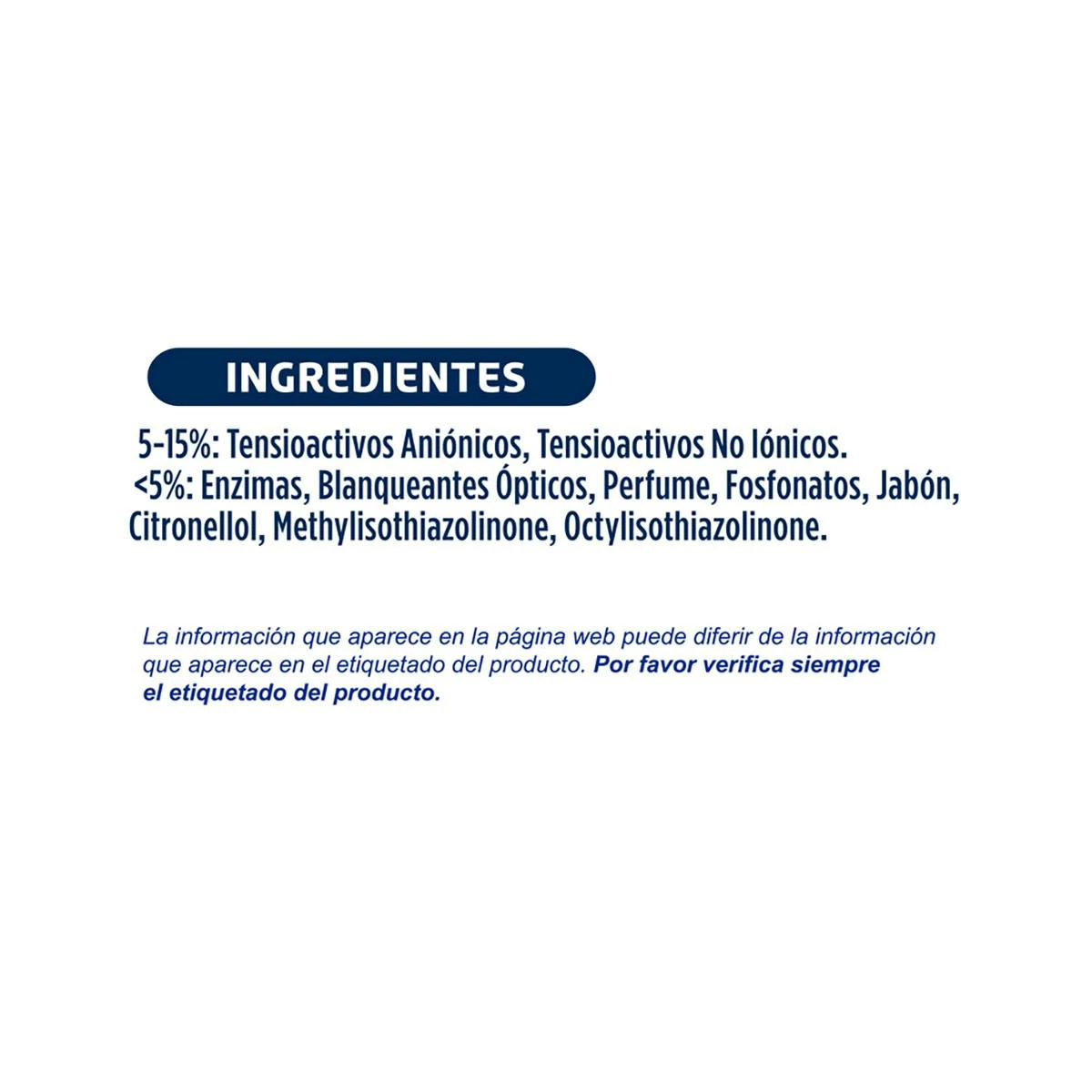 Detergente Líquido Active Clean Skip 50 Lv