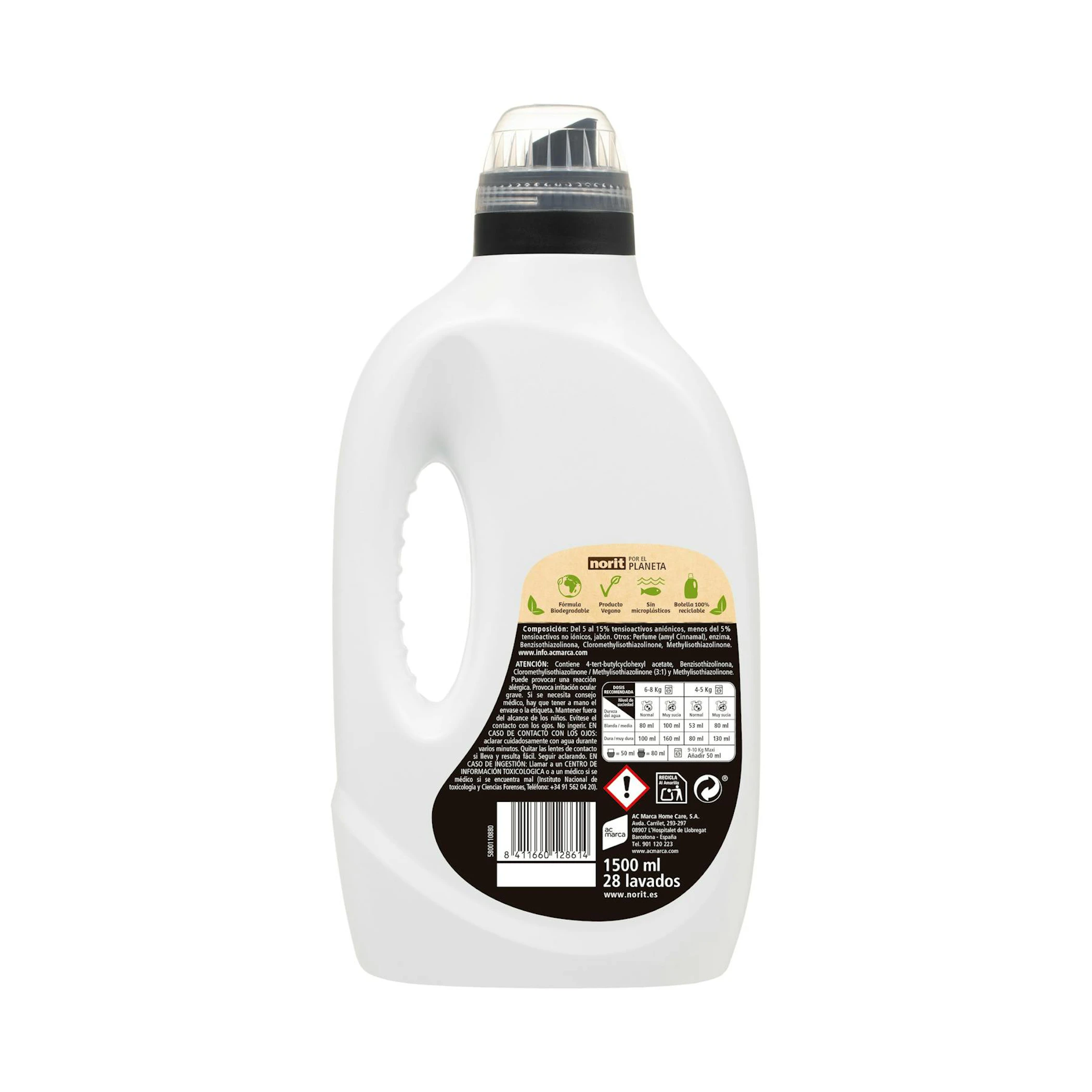 Detergente Roupa Escura Norit 28 Lv