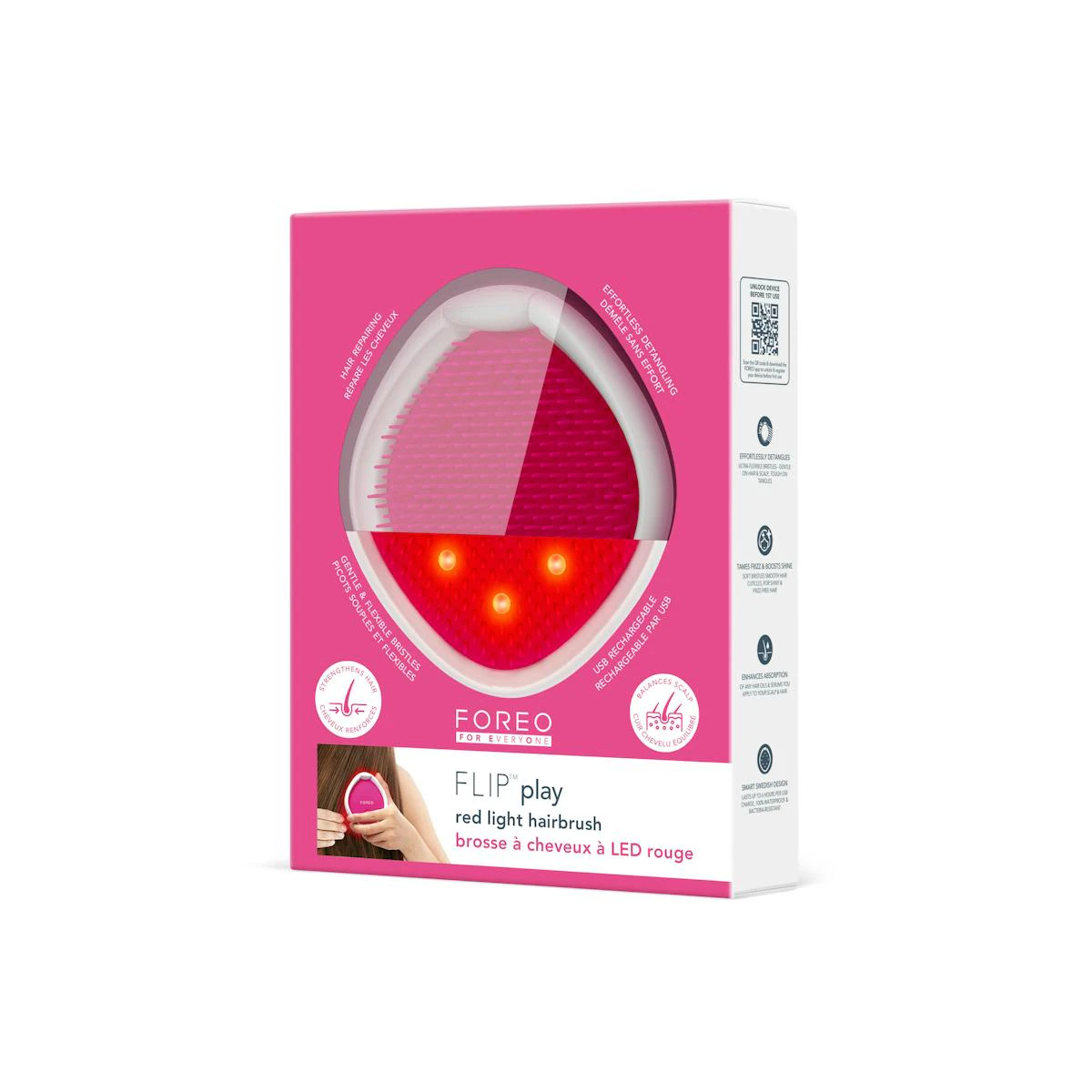 Dispositivo Capilar Luz Roja Flip Play Foreo