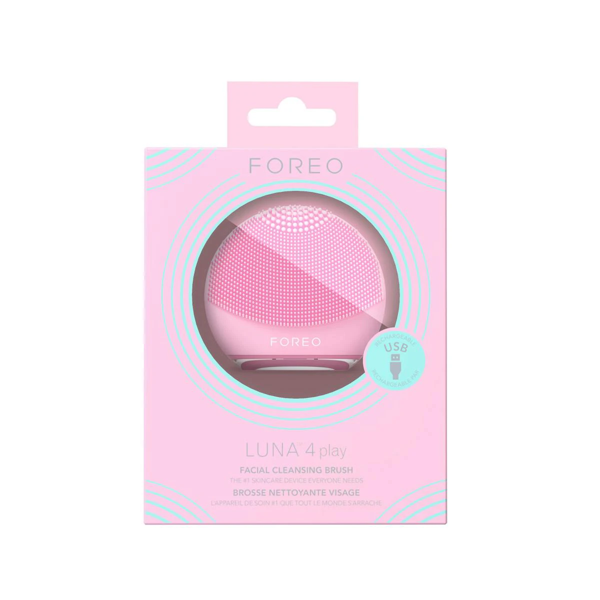 Dispositivo Limpieza Luna 4 Play Tickle Me Pink! Foreo Dispositivo Limpieza Luna 4 Play Tickle Me Pink! Foreo 0
