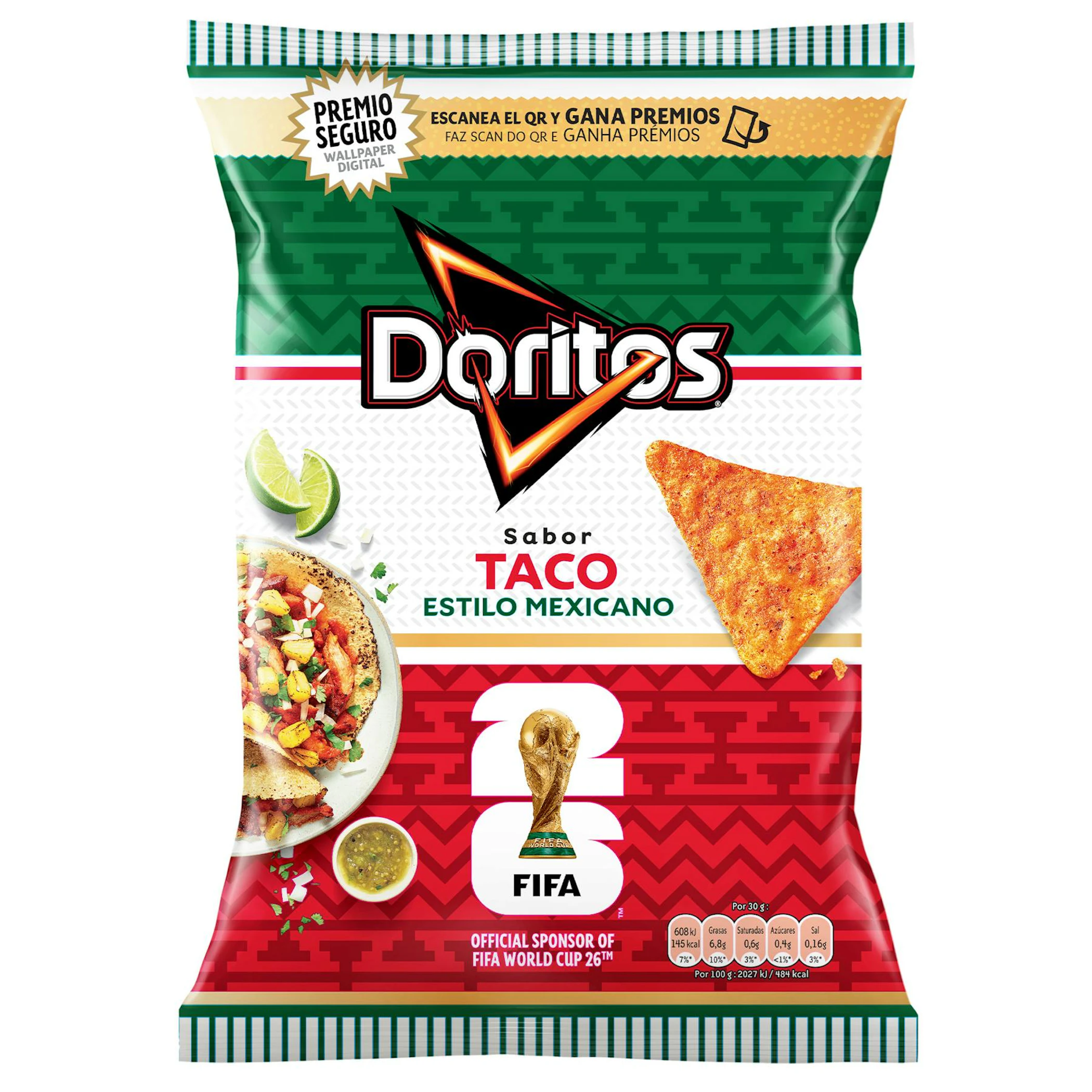 Doritos Mexican Taco 140Gr